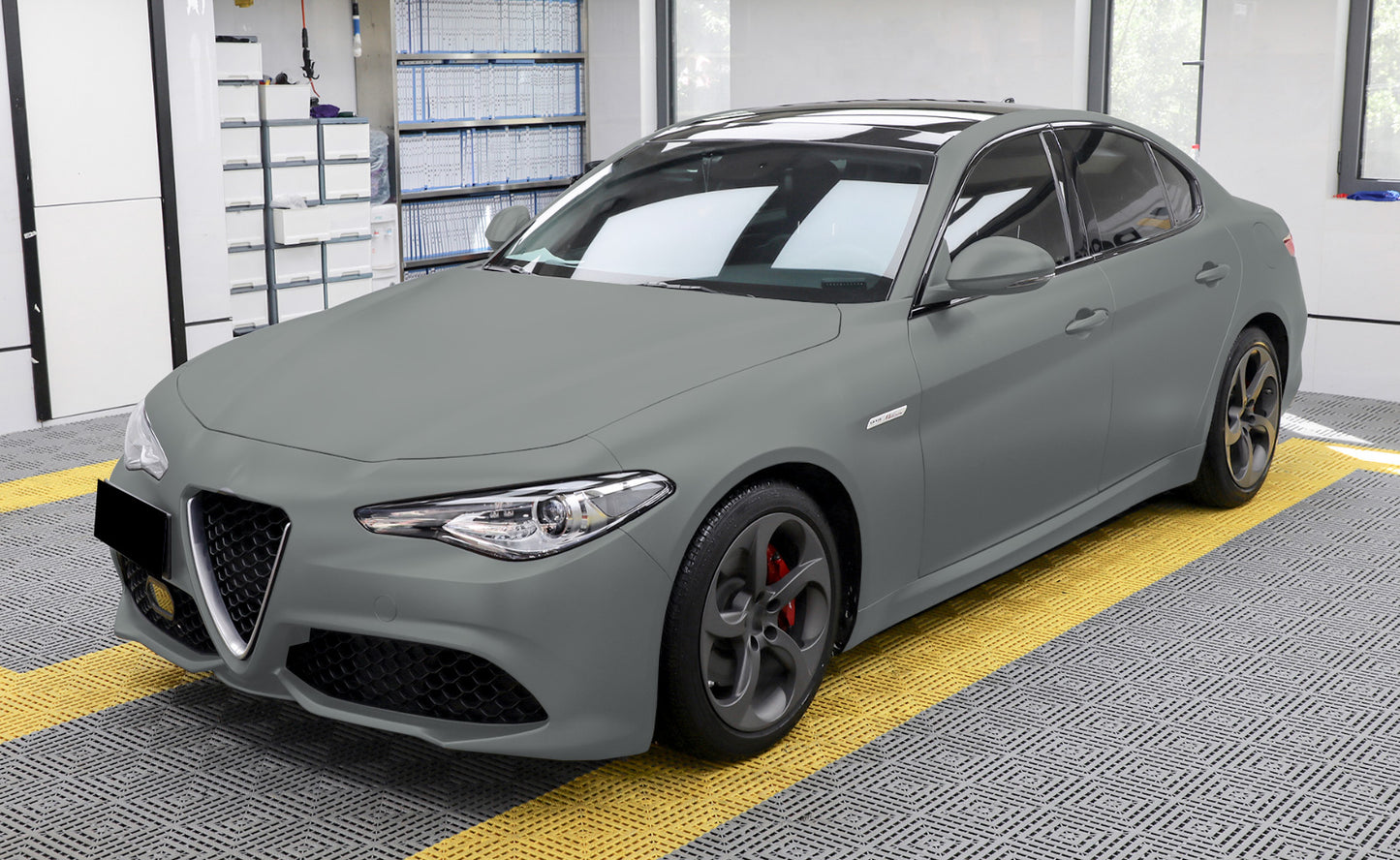 Ultra Matte Nardo Gray Vinyl Wrap