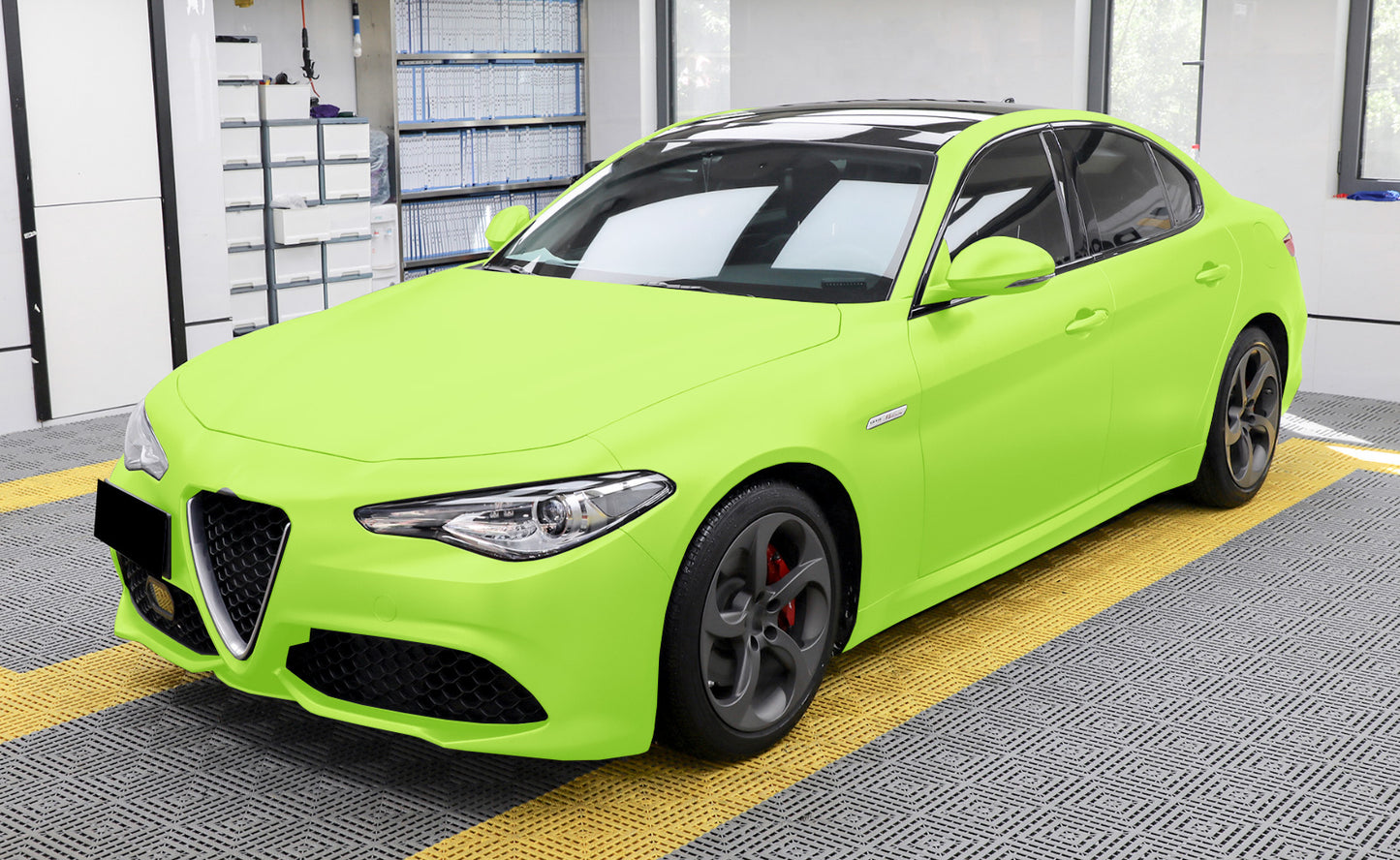Ultra Matte Apple Green Vinyl Wrap