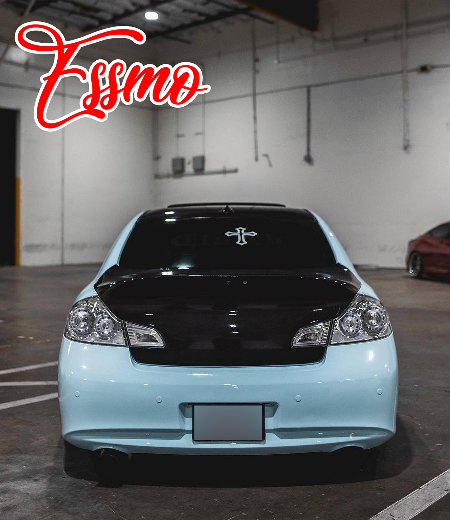 PET Super Gloss Ice Blue Vinyl Wrap