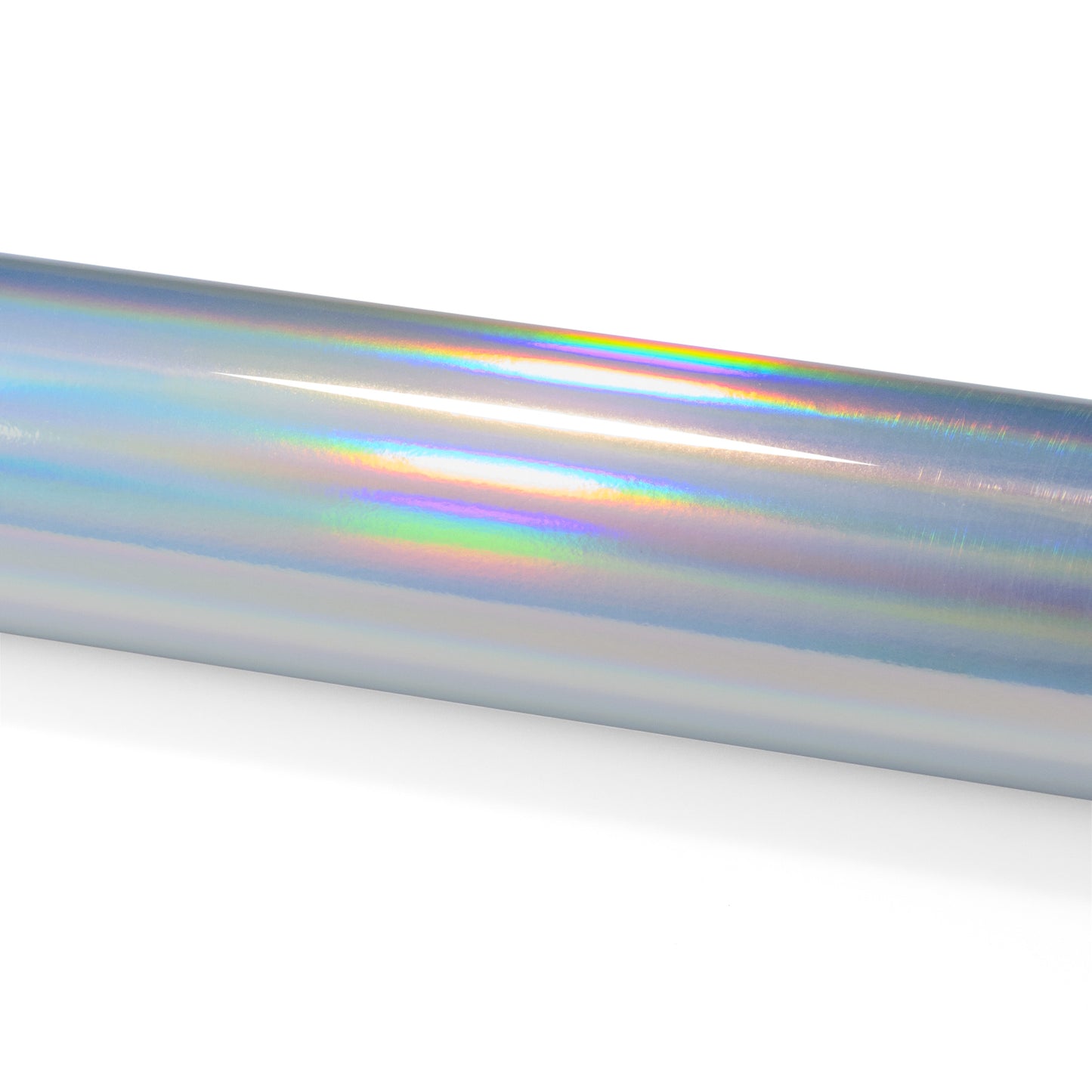 Holographic Silver Vinyl Wrap