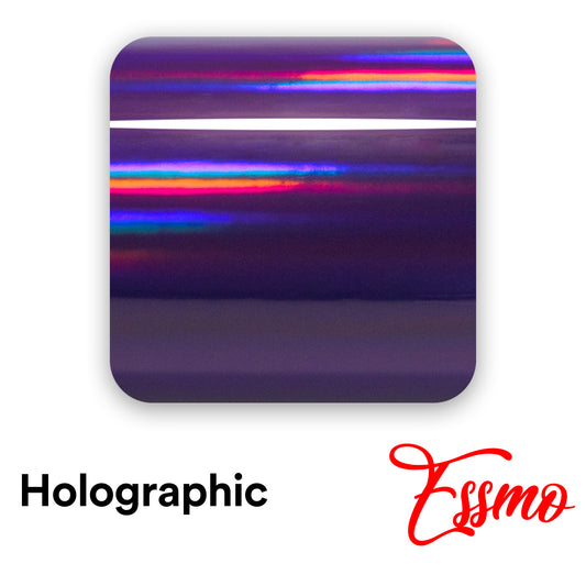 Holographic Purple Vinyl Wrap