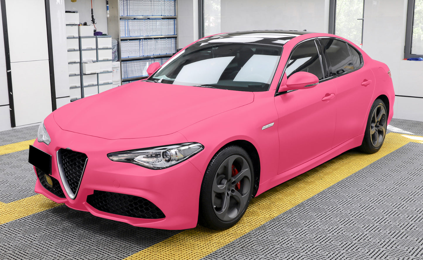 Ultra Matte Rose Red Vinyl Wrap