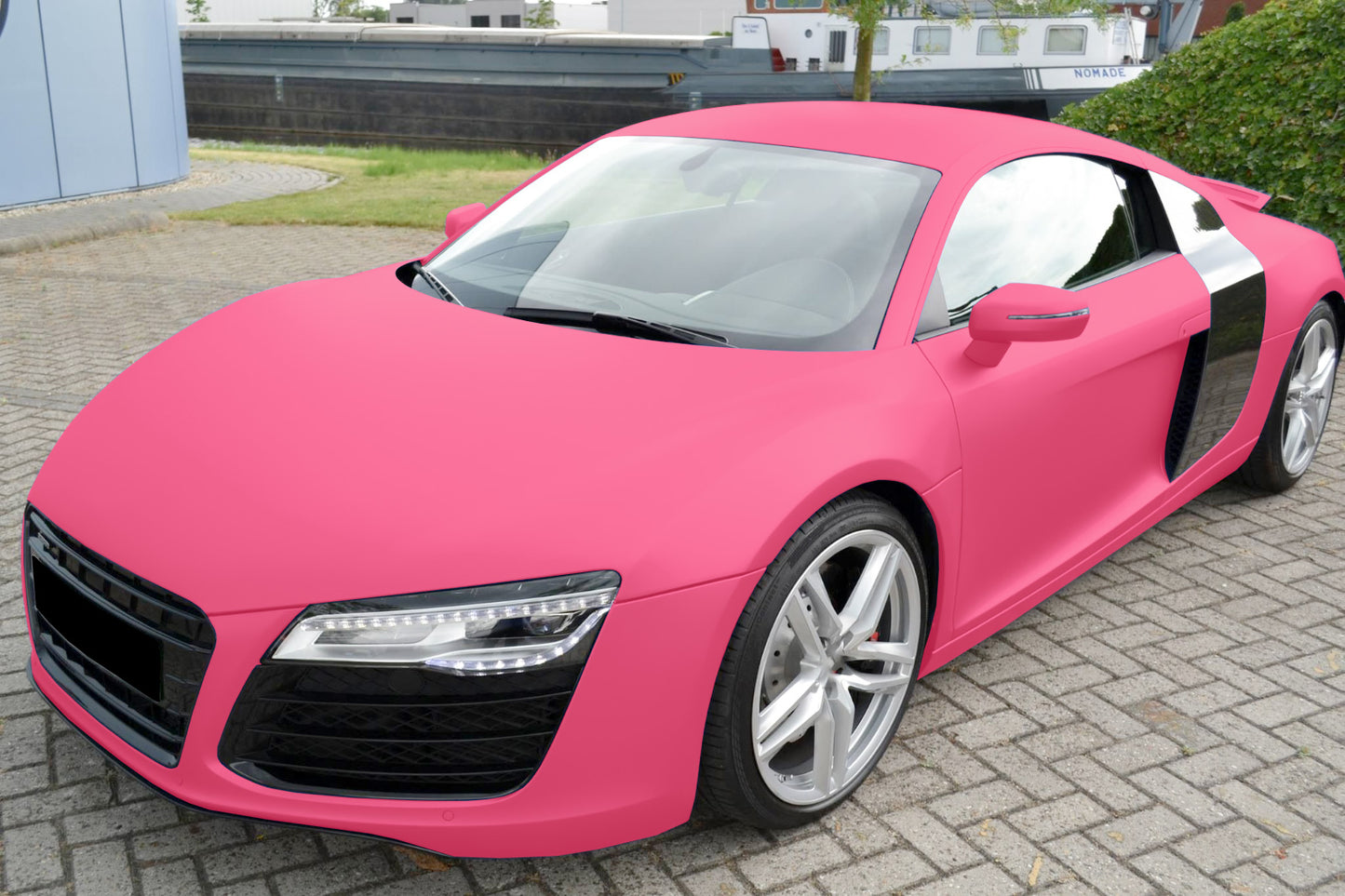 Ultra Matte Rose Red Vinyl Wrap