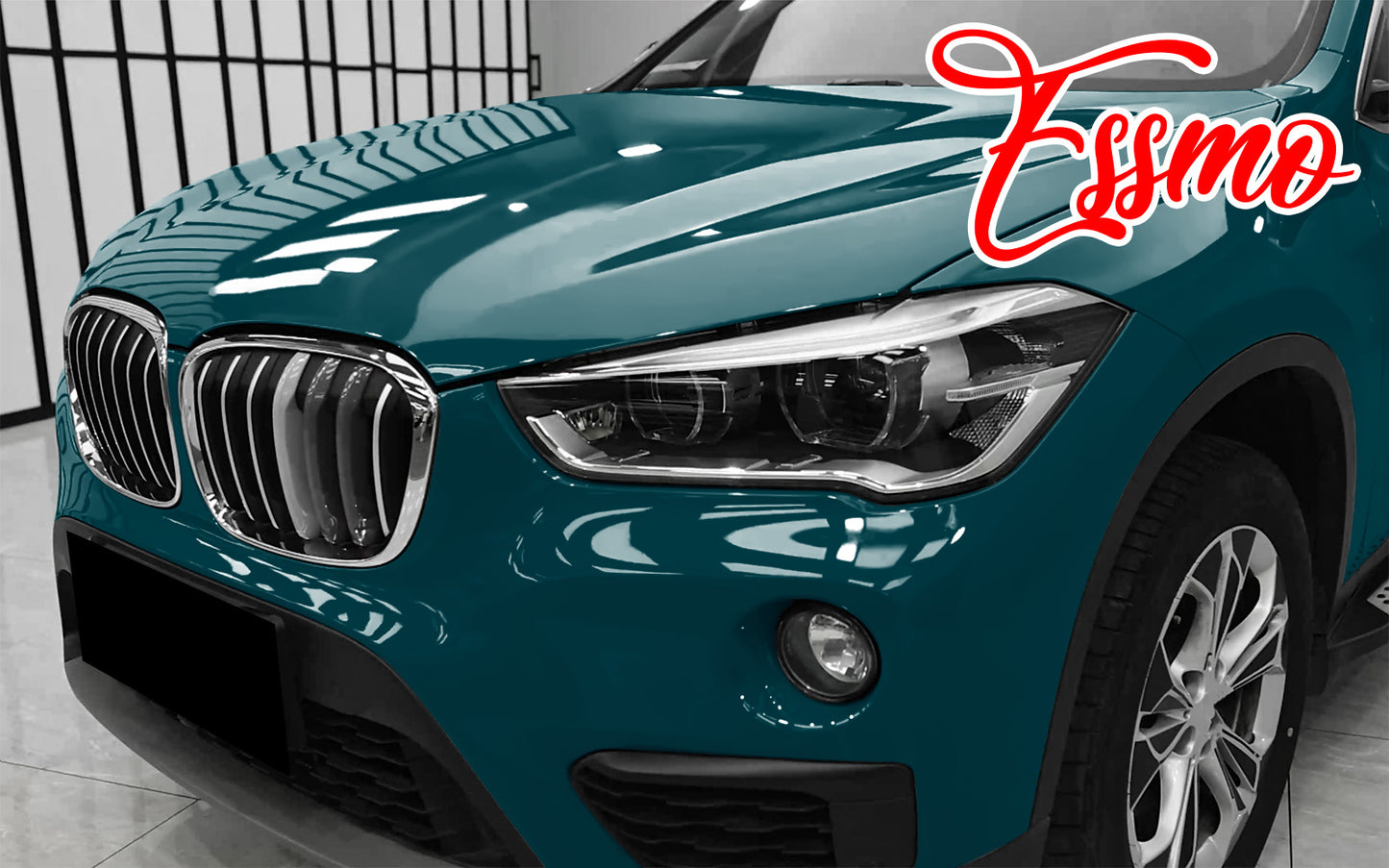 PET Super Gloss Iron Ore Green Vinyl Wrap