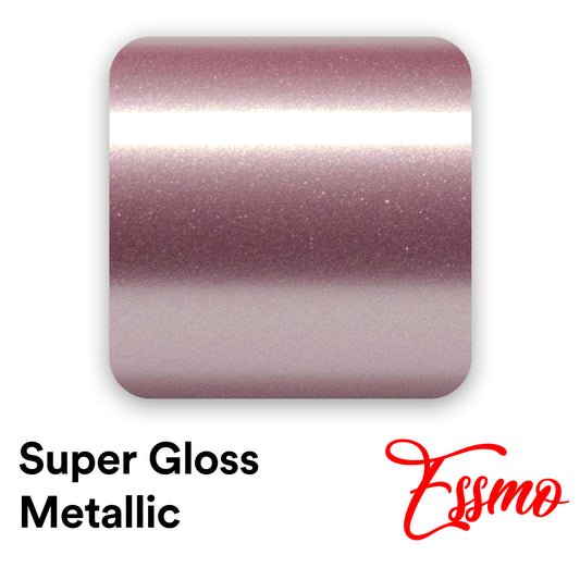 Super Gloss Metallic Passion Pink Vinyl Wrap