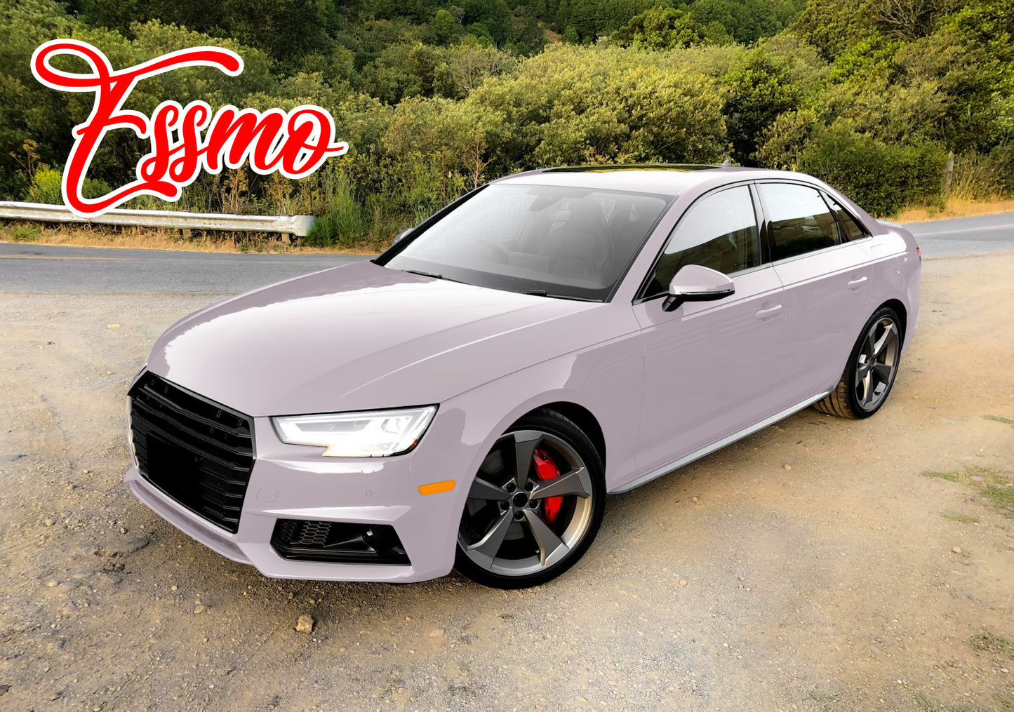 PET Super Gloss Misty Purple Vinyl Wrap