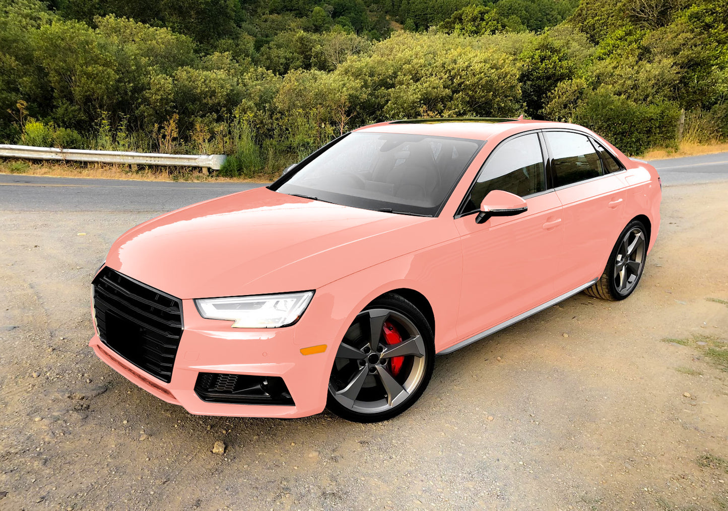 High Gloss Paige Pink Vinyl Wrap
