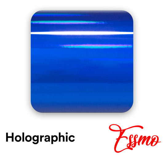 Holographic Blue Vinyl Wrap