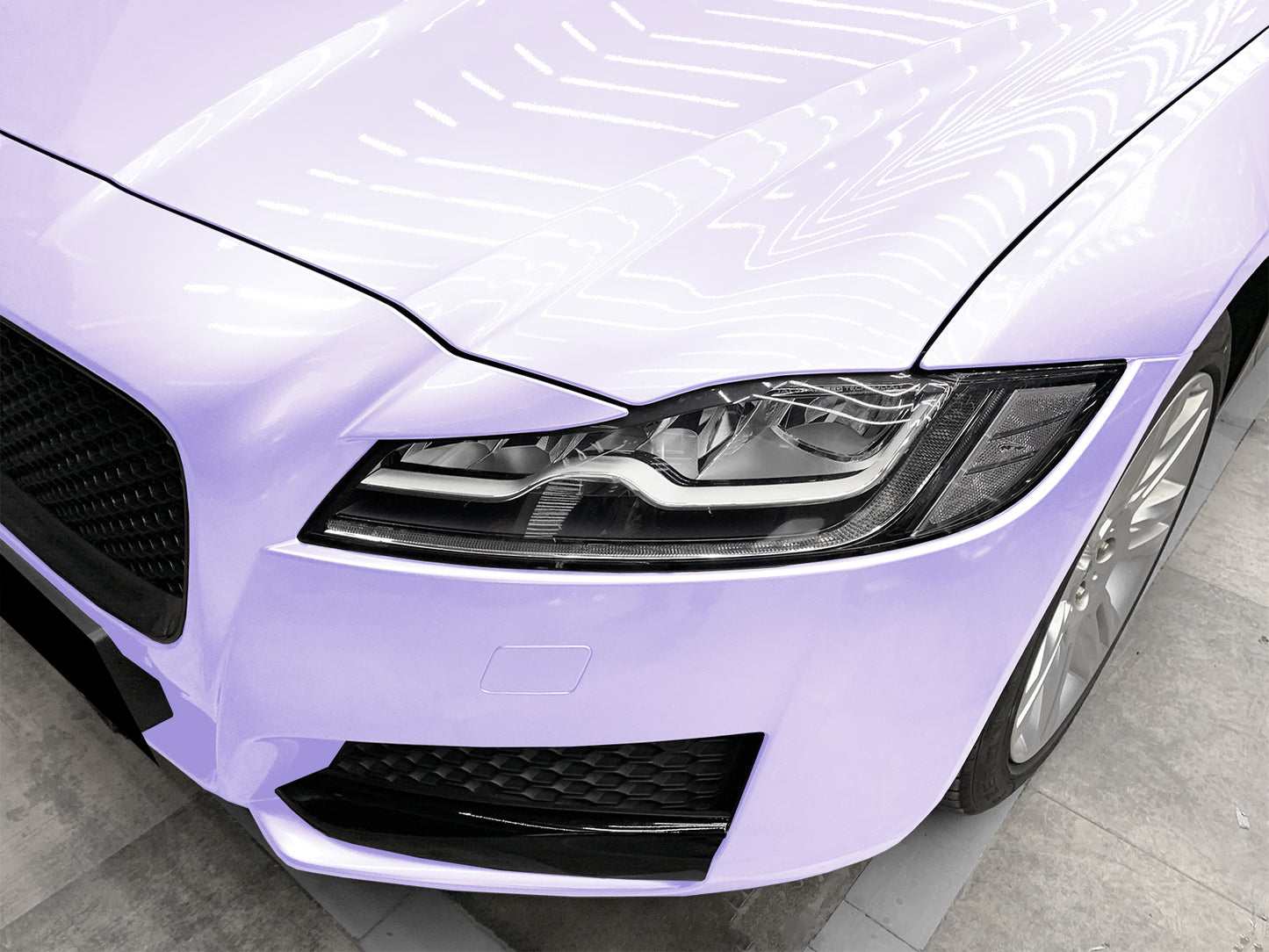 Liquid Metallic Iris Purple Vinyl Wrap