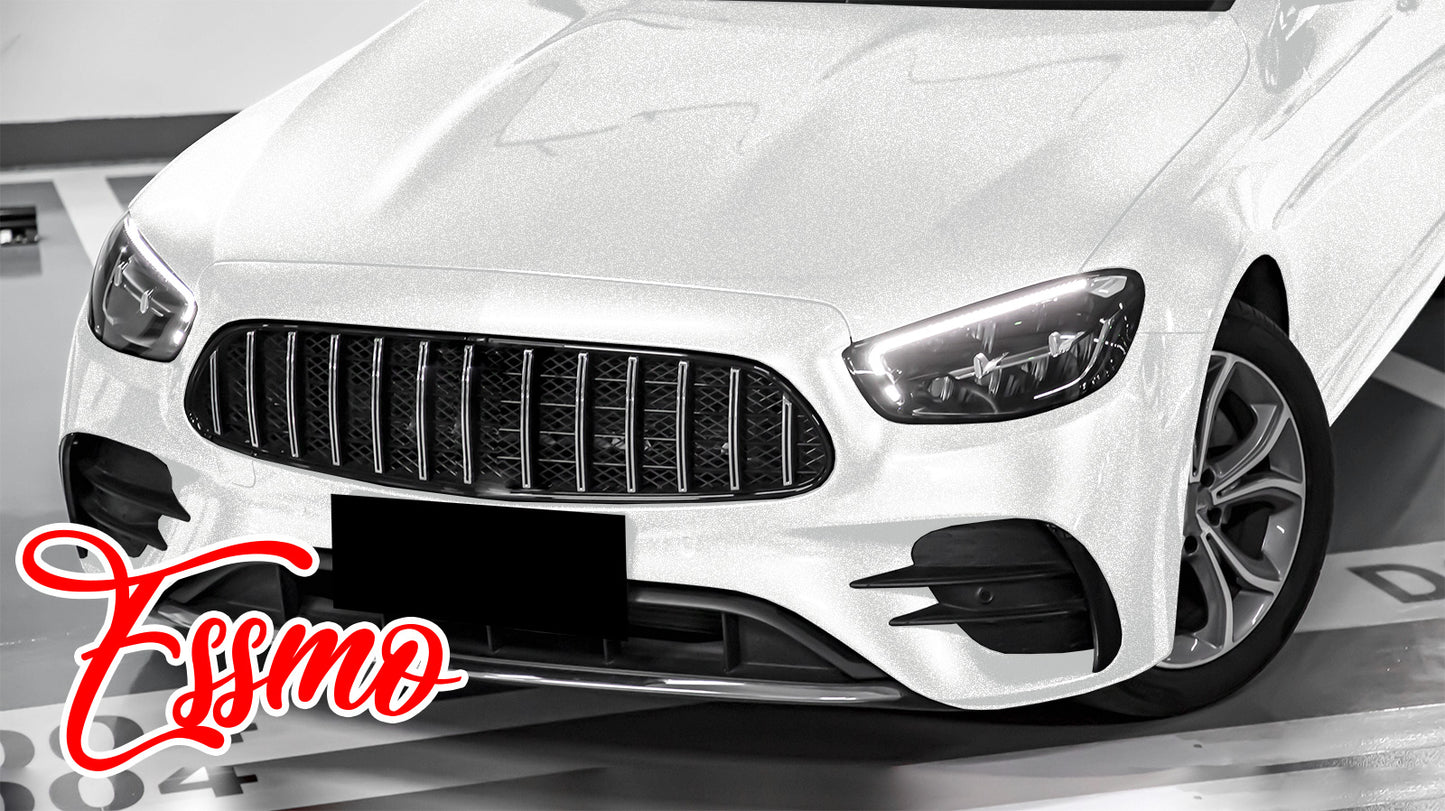 Heavy Metal Diamond Gloss Ceramic White Vinyl Wrap