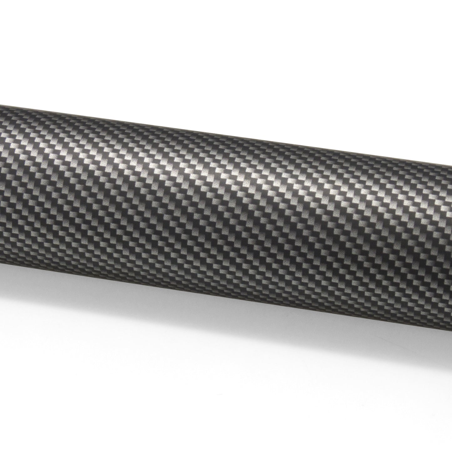 PET 3K Ceramic Carbon Fiber Matte Black Silver Vinyl Wrap