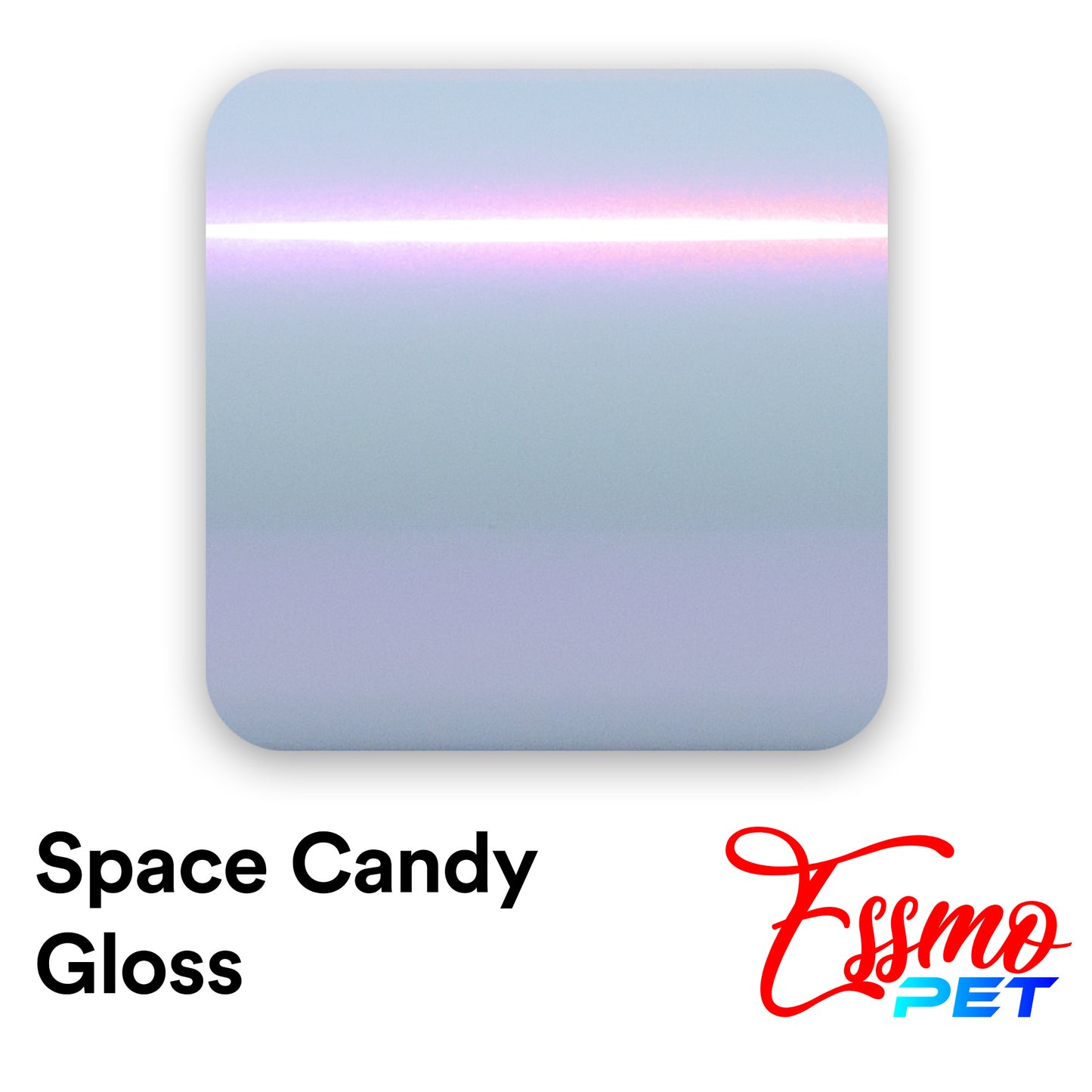 PET Space Candy Gloss Platinum Purple Vinyl Wrap