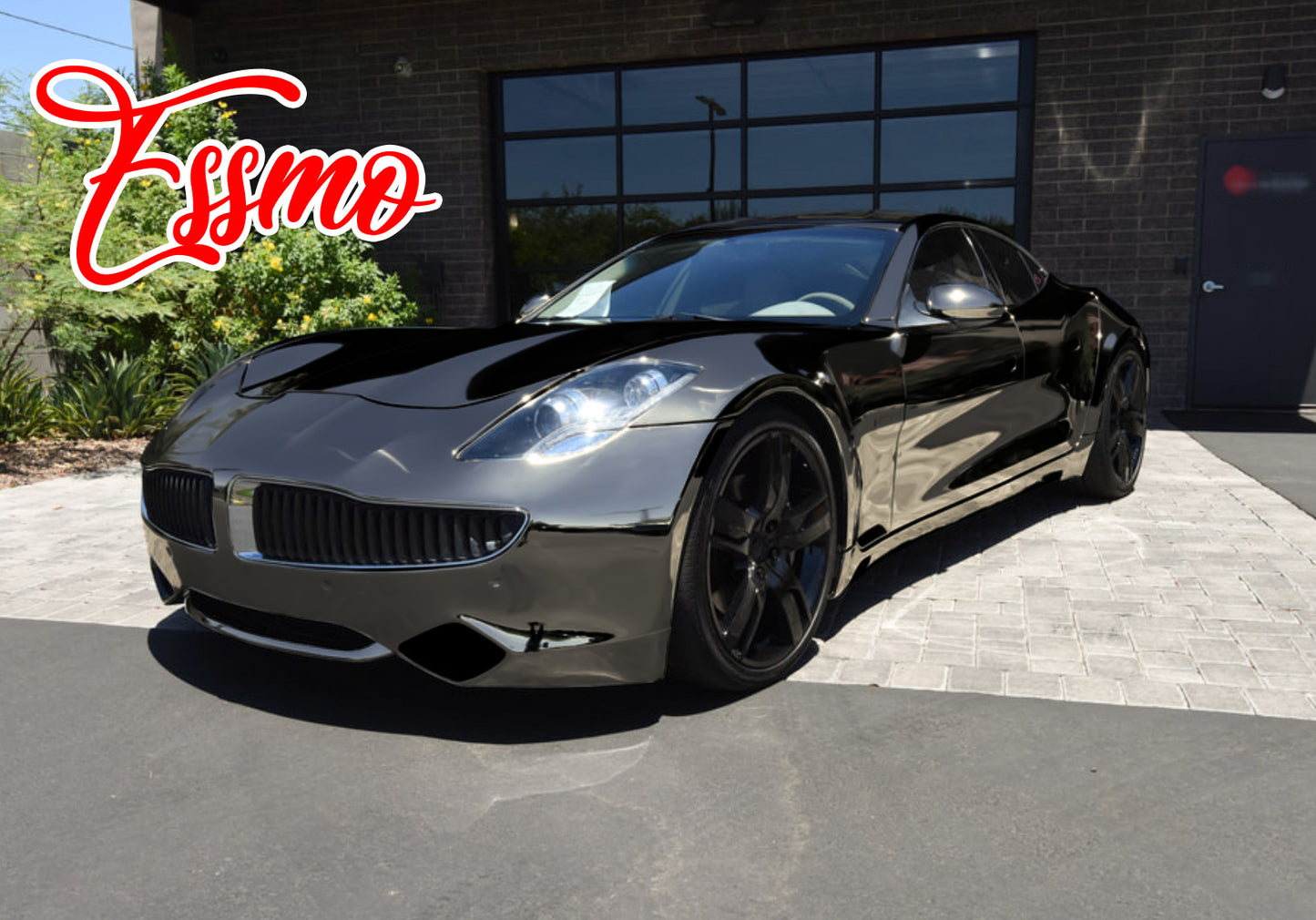 PET Chrome Gray Vinyl Wrap