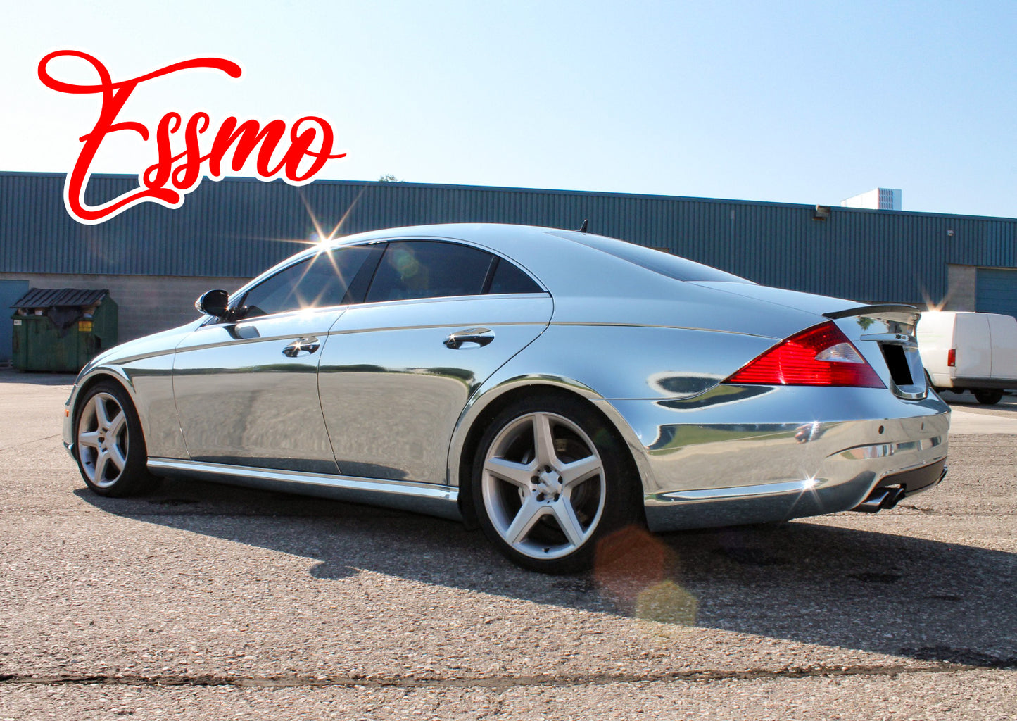 PET Chrome Silver Vinyl Wrap