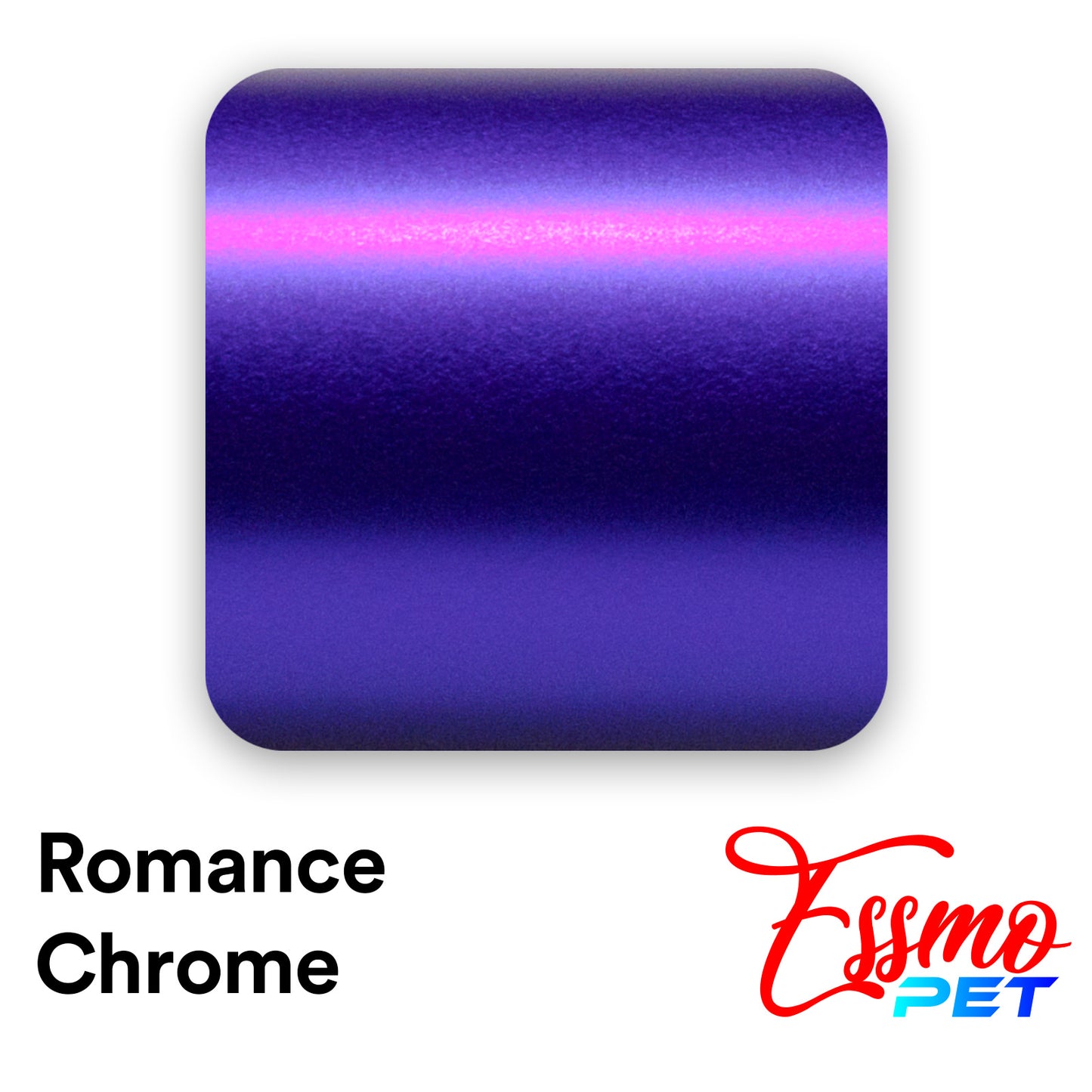 PET Romance Chrome Purple Vinyl Wrap