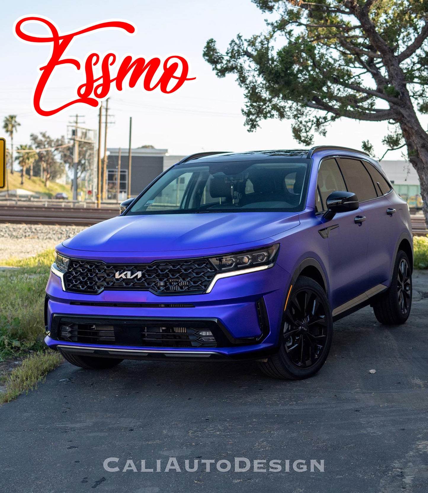 PET Romance Chrome Purple Vinyl Wrap