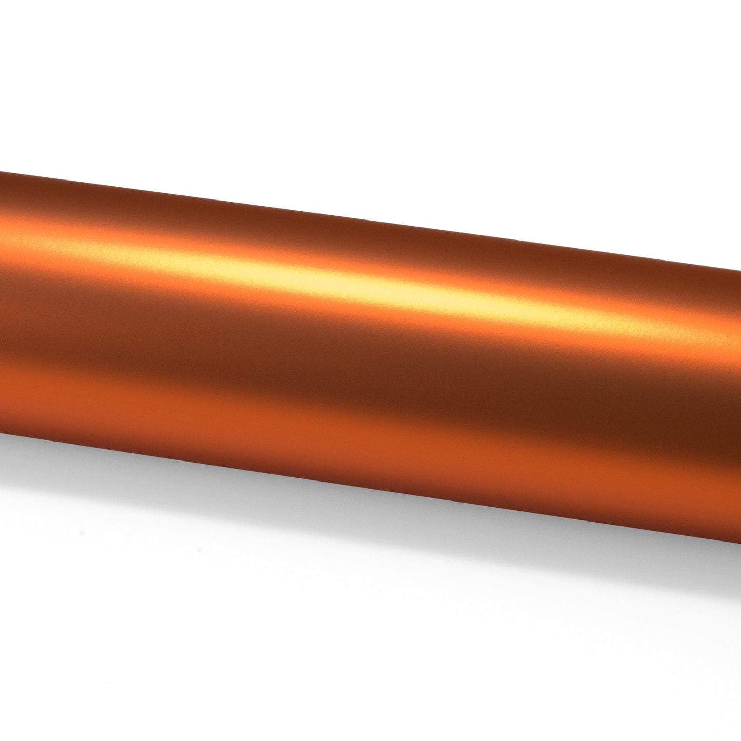 PET Romance Chrome Lava Orange Vinyl Wrap