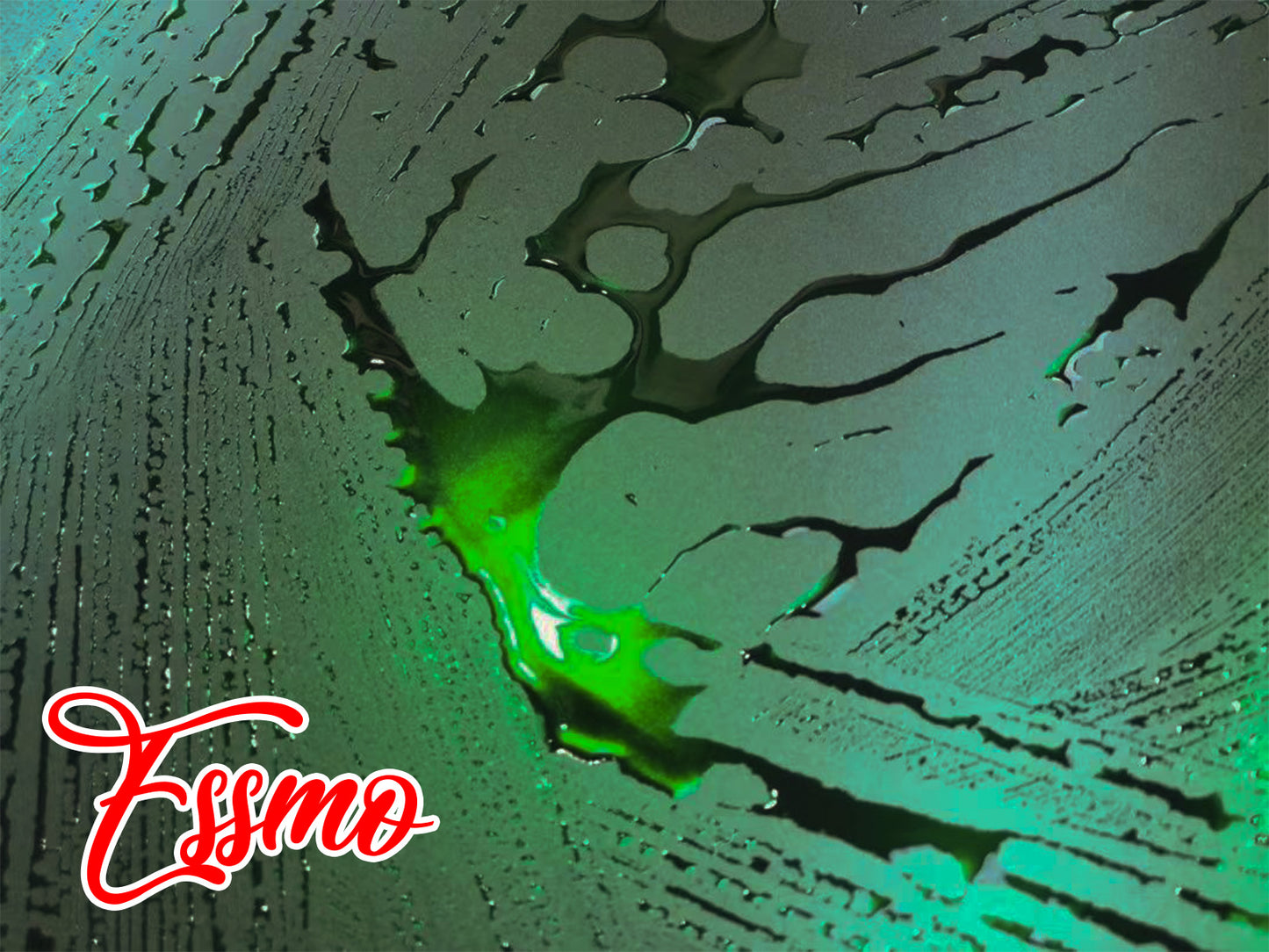 PET Romance Chrome Venom Green Vinyl Wrap