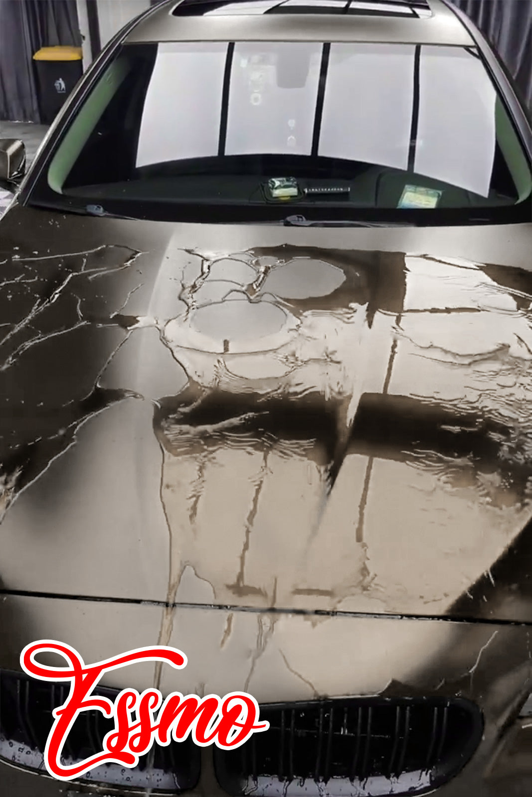 PET Romance Chrome Nardo Gray Vinyl Wrap