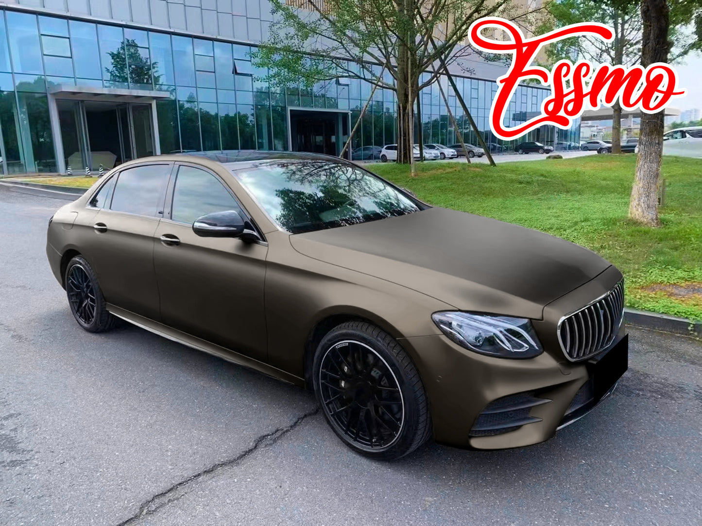 PET Romance Chrome Nardo Gray Vinyl Wrap