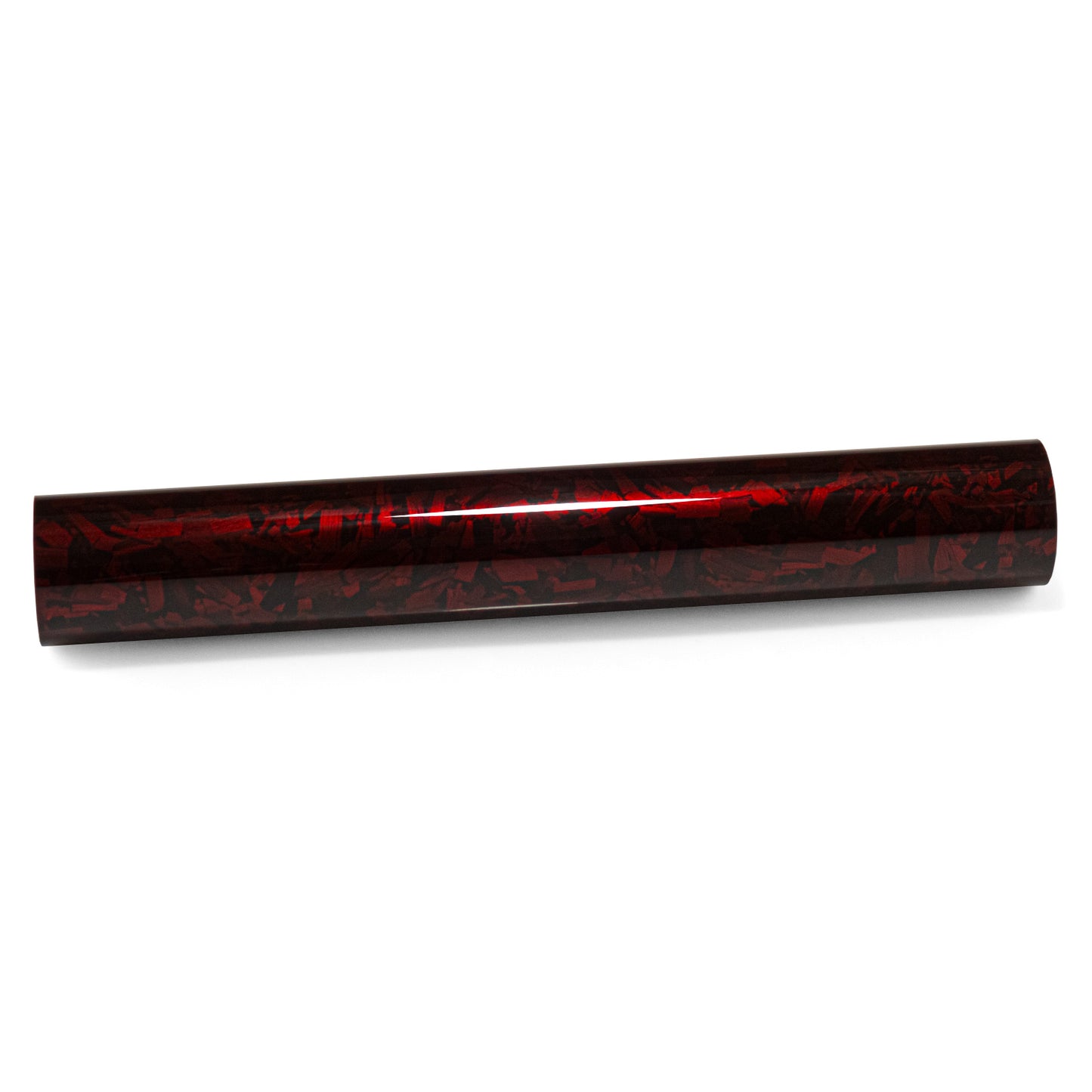 PET Marble Forged Gloss Carbon Fiber Textured Red Vinyl Wrap