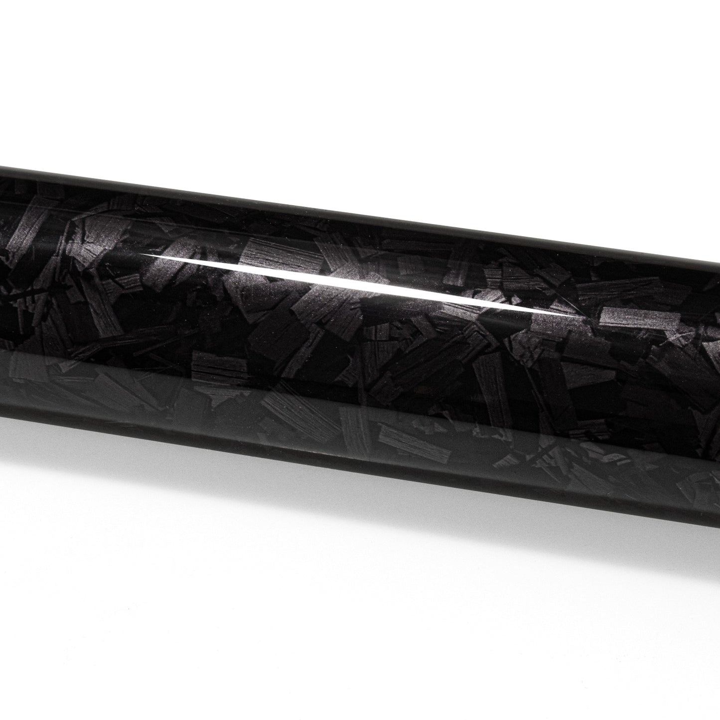 PET Marble Forged Gloss Carbon Fiber Textured Black Vinyl Wrap