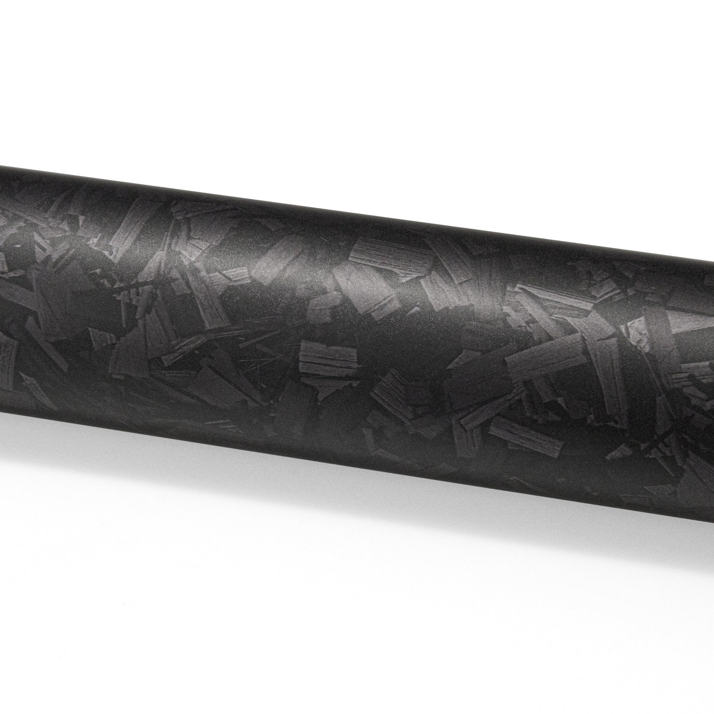 PET Marble Forged Matte Carbon Fiber Textured Black Vinyl Wrap