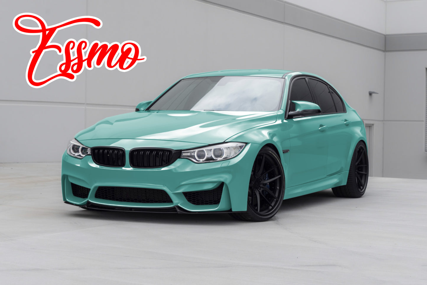 PET Super Gloss Chalk Green Vinyl Wrap