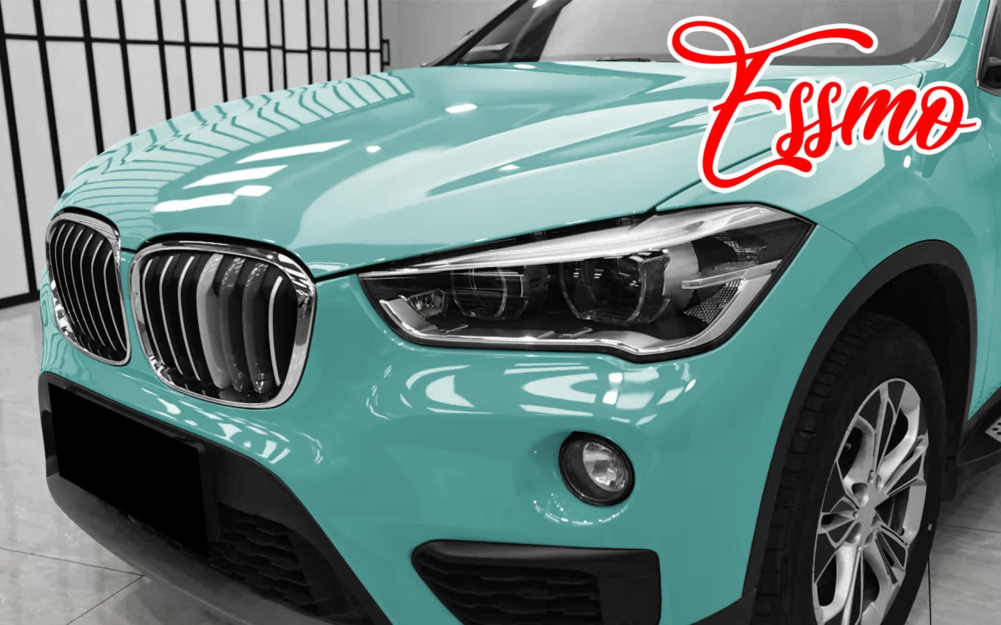 PET Super Gloss Chalk Green Vinyl Wrap