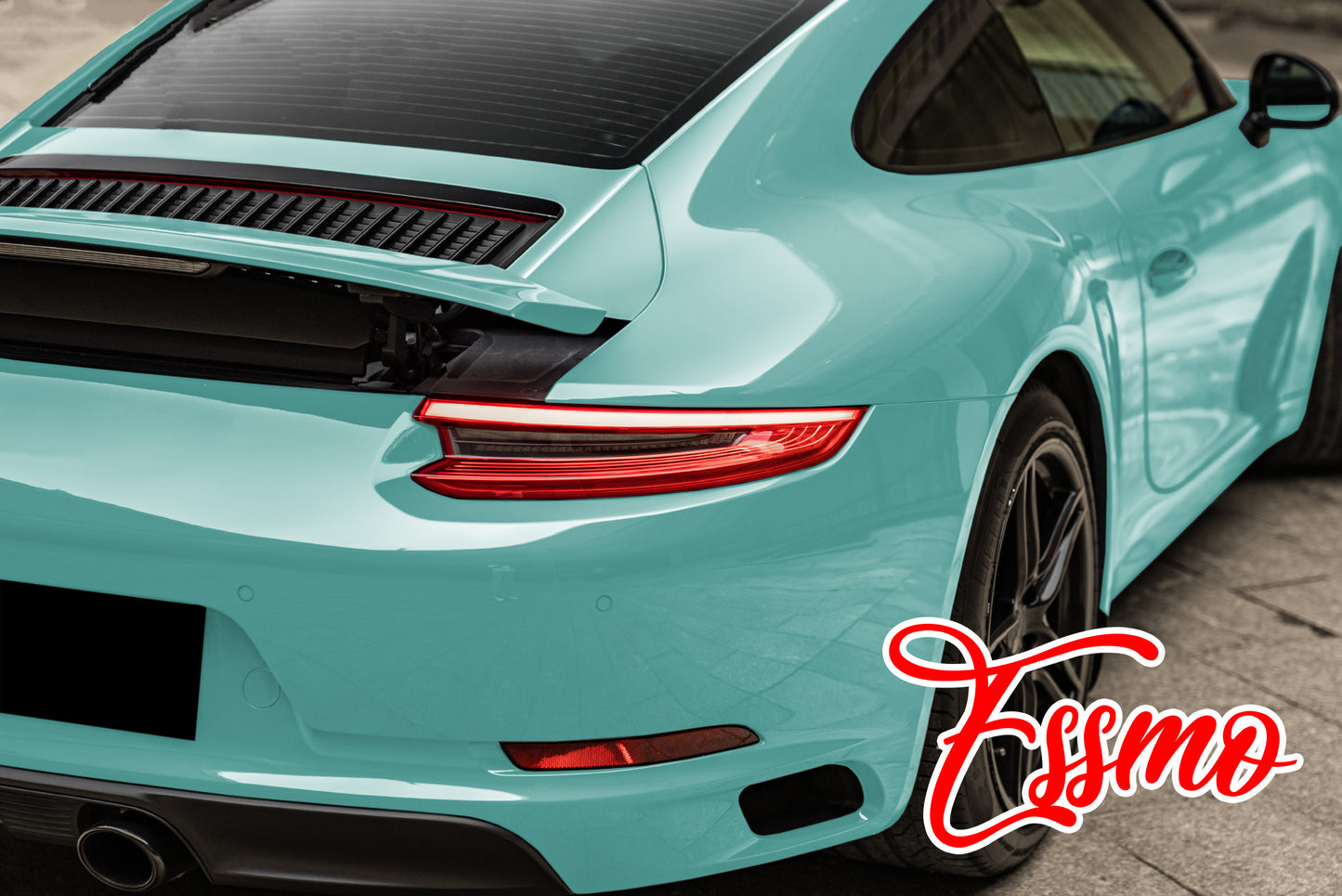 PET Super Gloss Chalk Green Vinyl Wrap