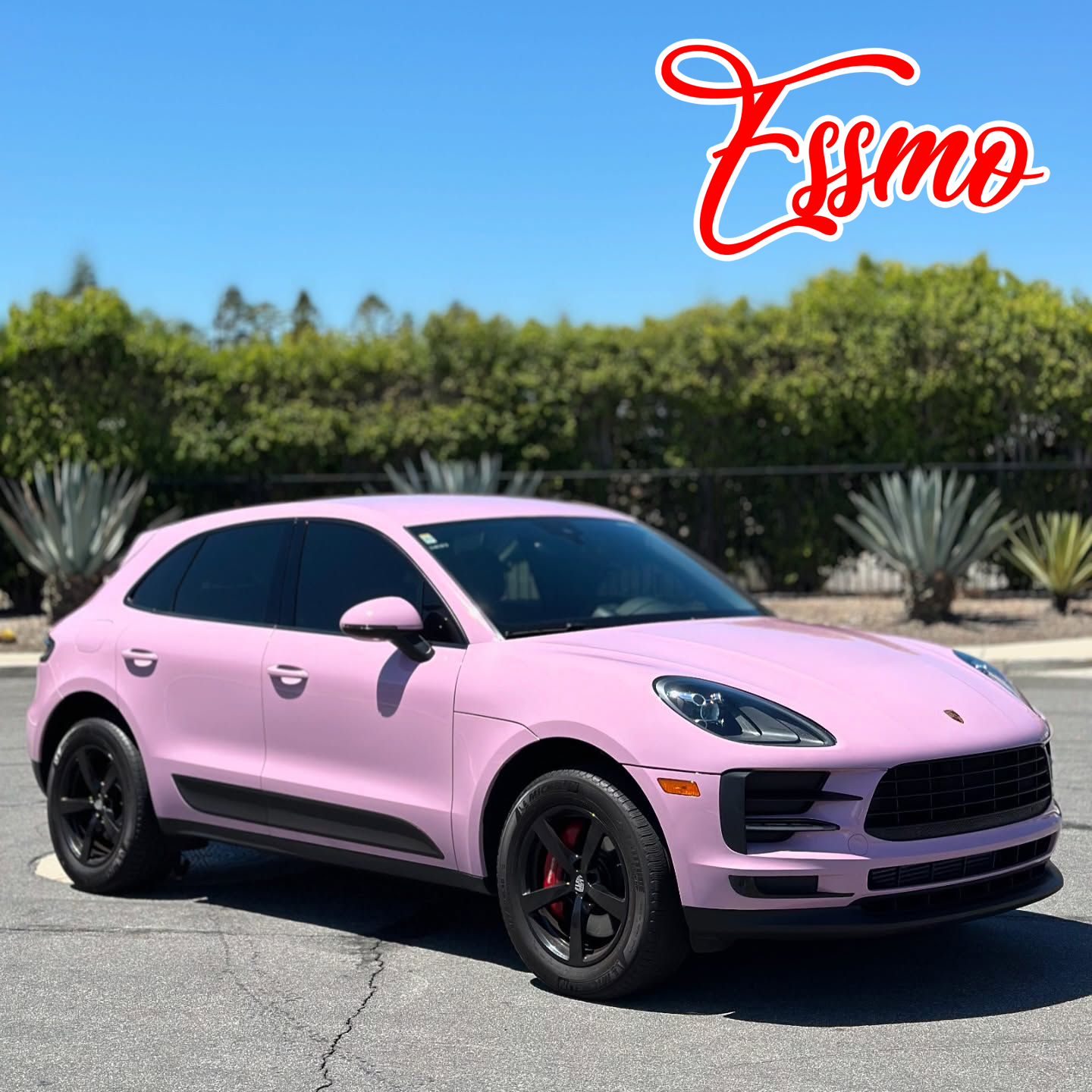PET Super Gloss Chalk Pink Vinyl Wrap