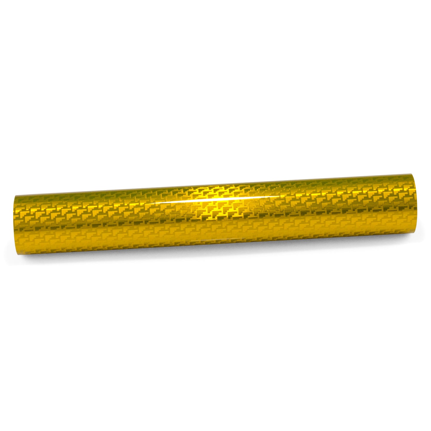 PET Squadron Carbon Fiber Gloss Gold Vinyl Wrap