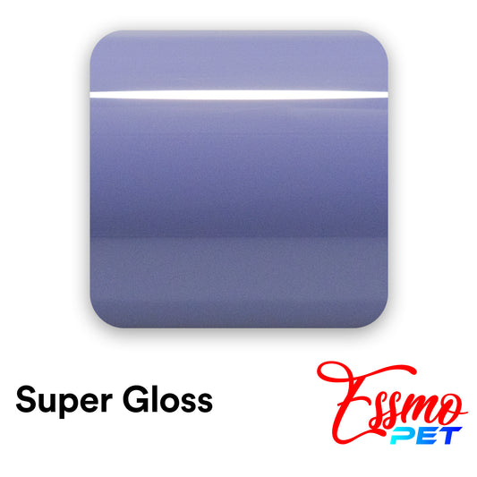 PET Super Gloss Chalk Purple Vinyl Wrap