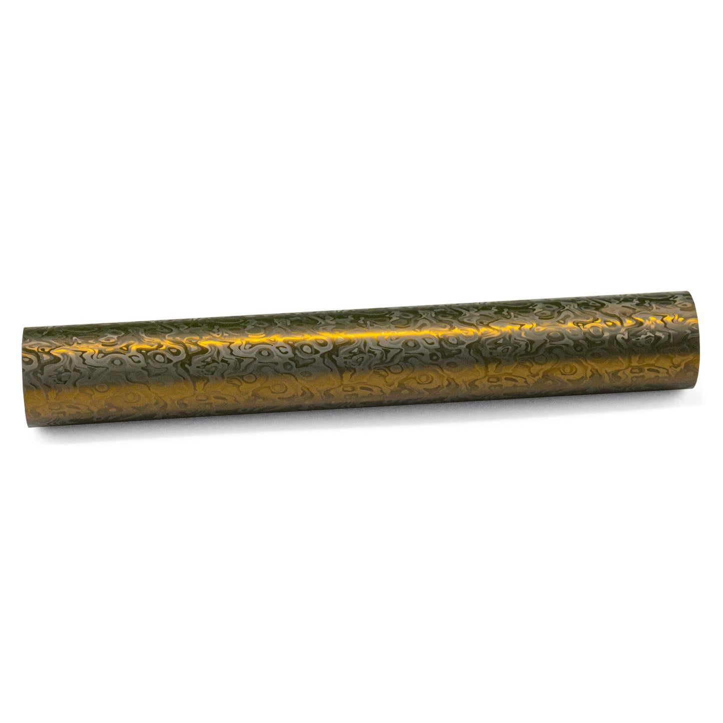 PET Damascus Forged Satin Bond Gold Vinyl Wrap