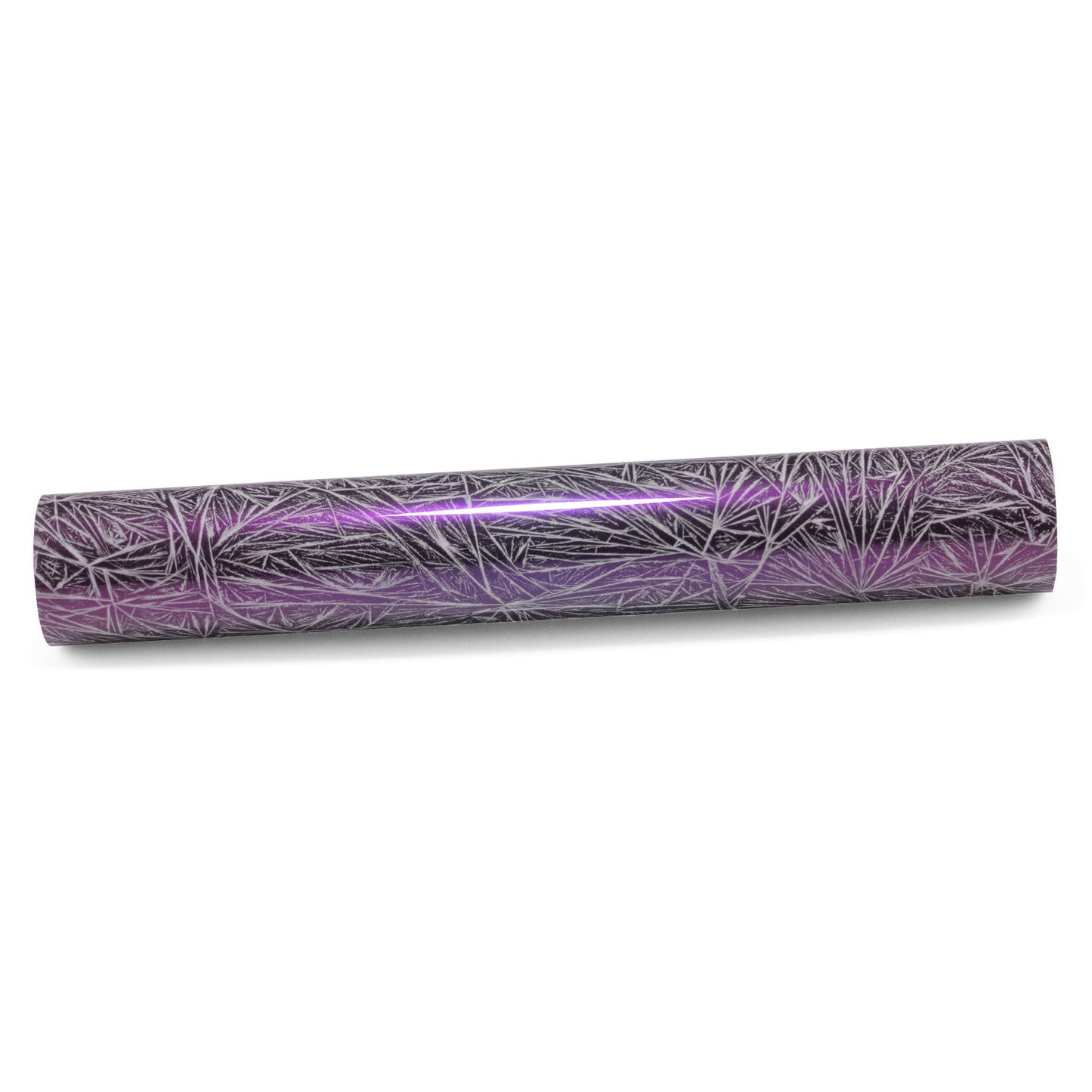 PET Glazed Arctic Shard Gloss Gray Purple Vinyl Wrap
