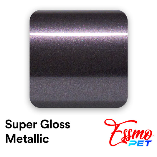 PET Super Gloss Metallic Nova Purple Vinyl Wrap