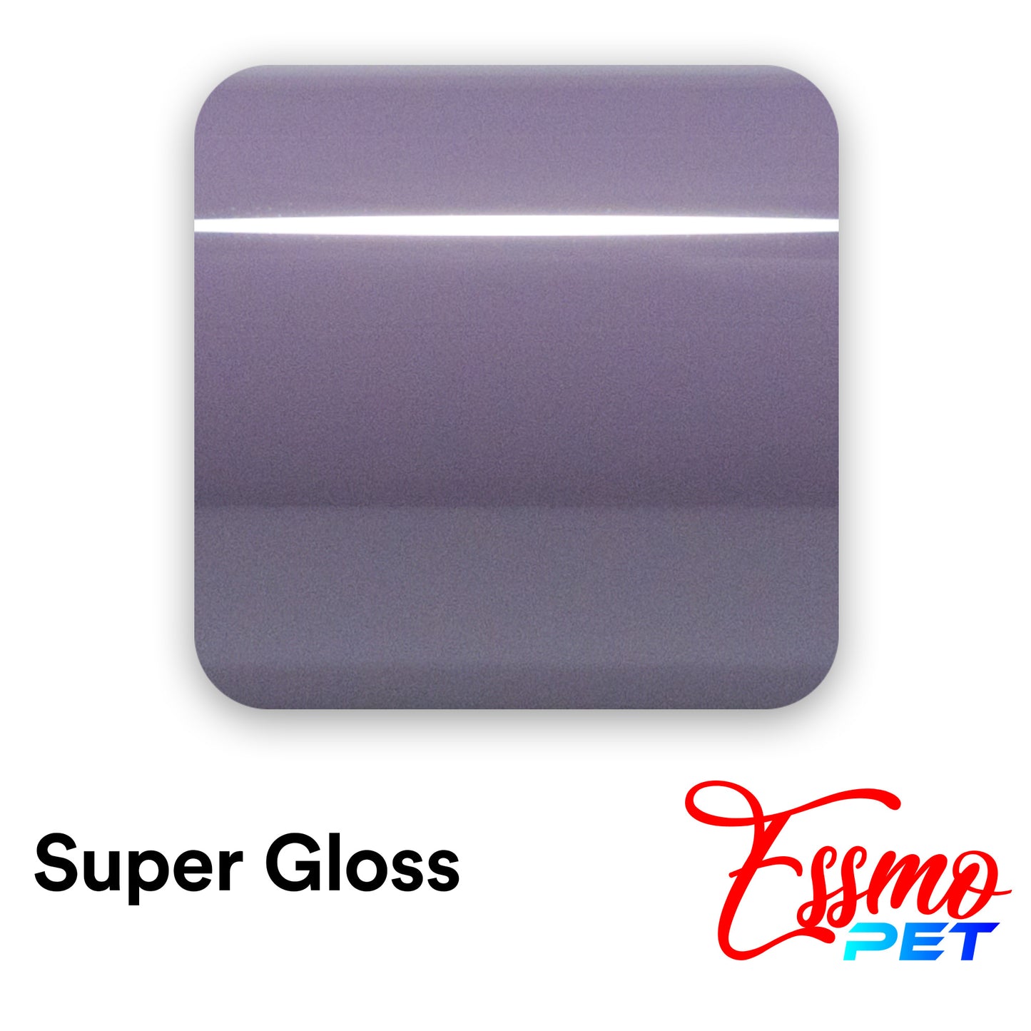 PET Super Gloss Provence Purple Vinyl Wrap