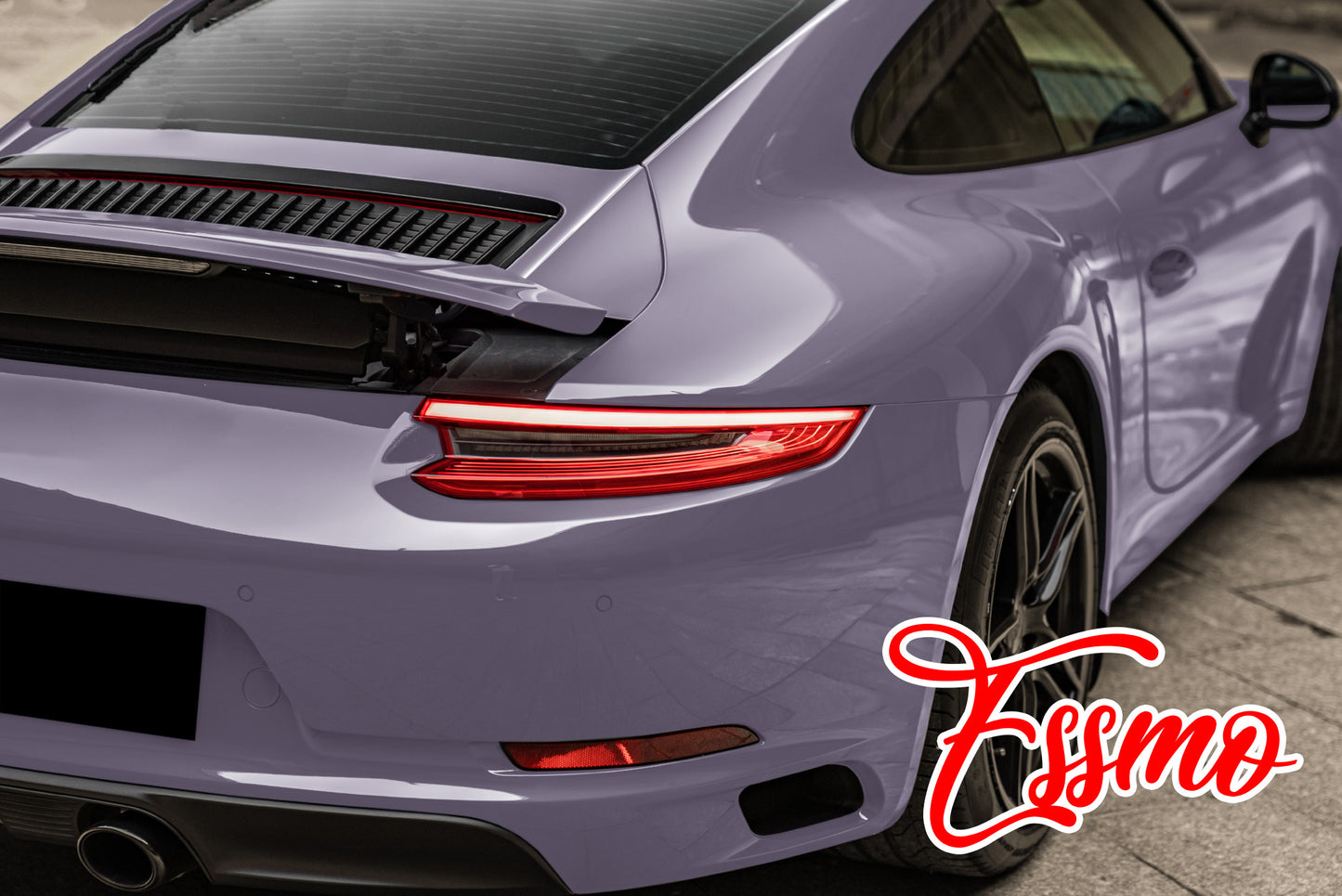 PET Super Gloss Provence Purple Vinyl Wrap