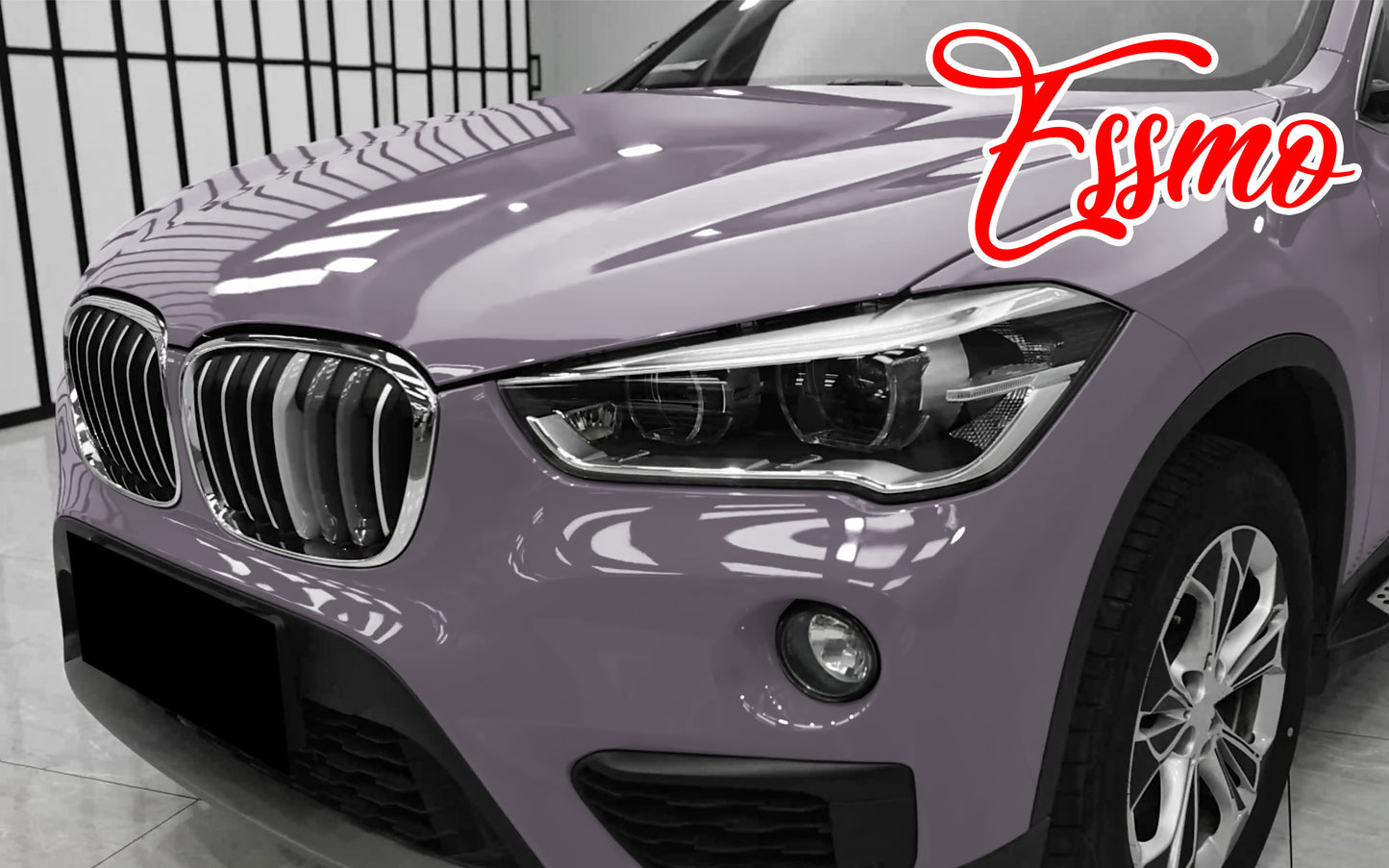 PET Super Gloss Pigeon Gray Vinyl Wrap