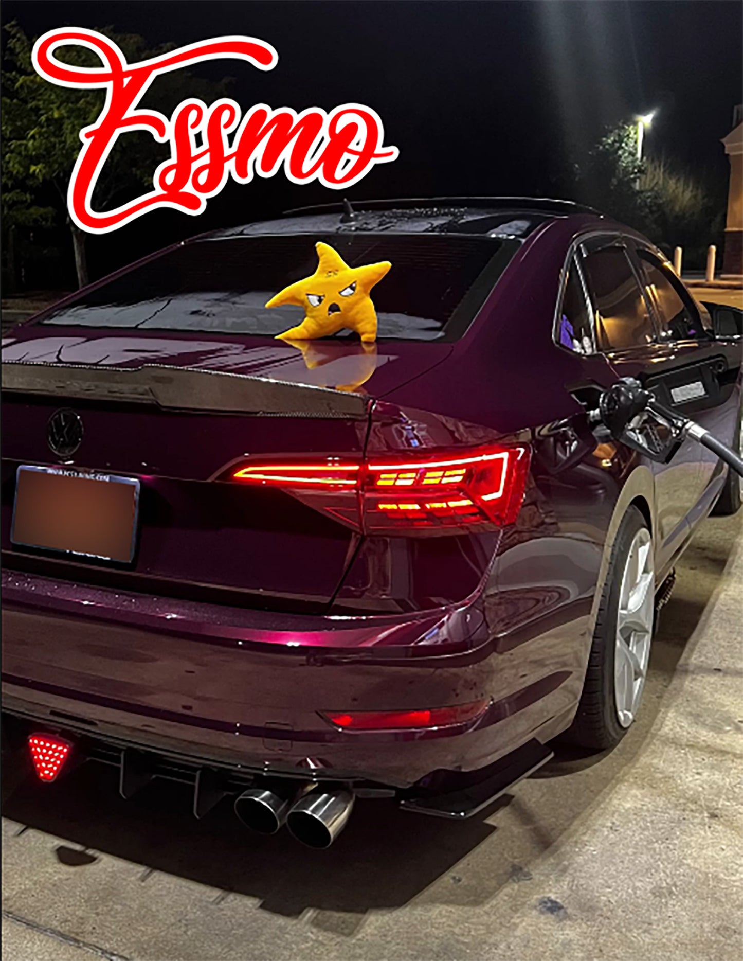 PET Super Gloss Metallic Wild Plum Purple Vinyl Wrap