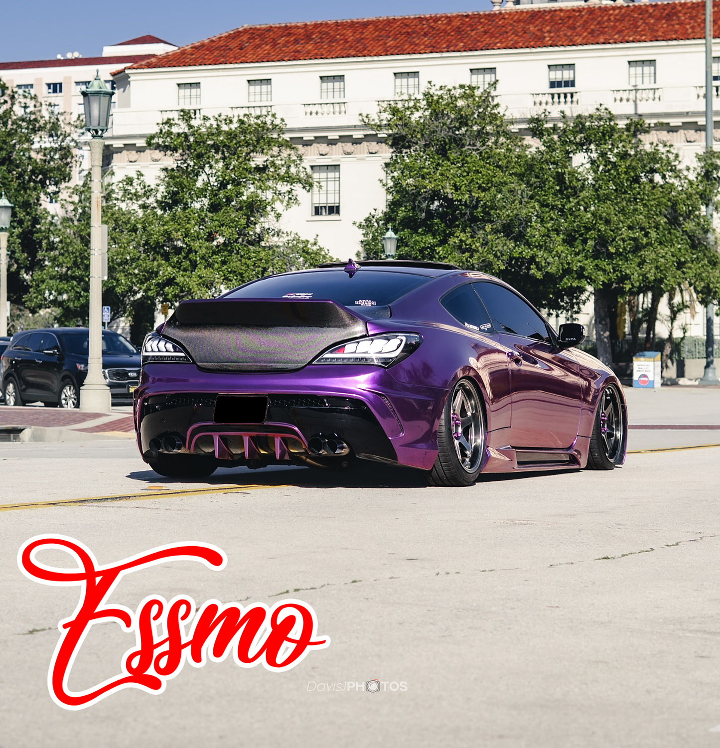 PET Super Gloss Metallic Magenta Purple Vinyl Wrap