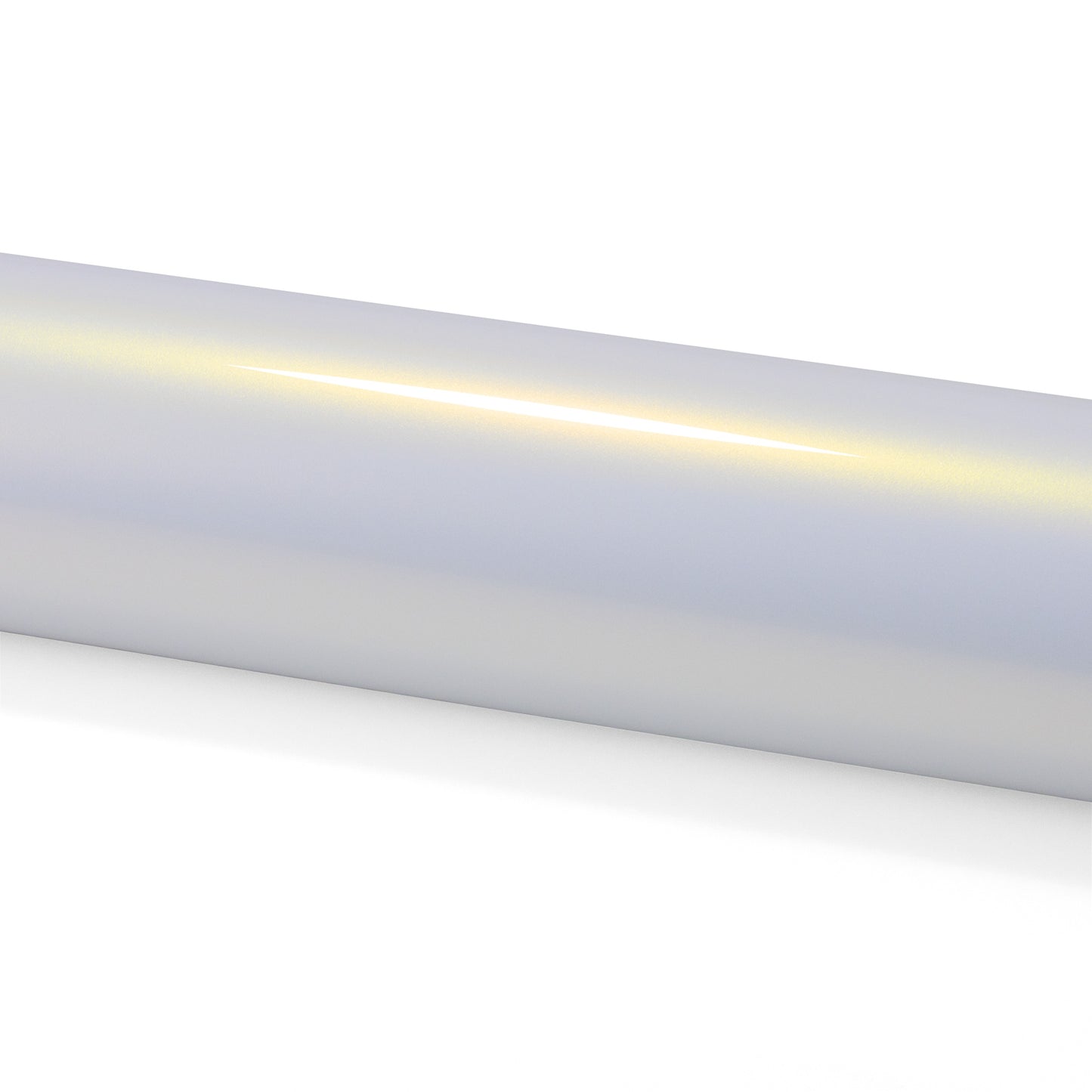 PET Pearl White Gloss White Gold Vinyl Wrap