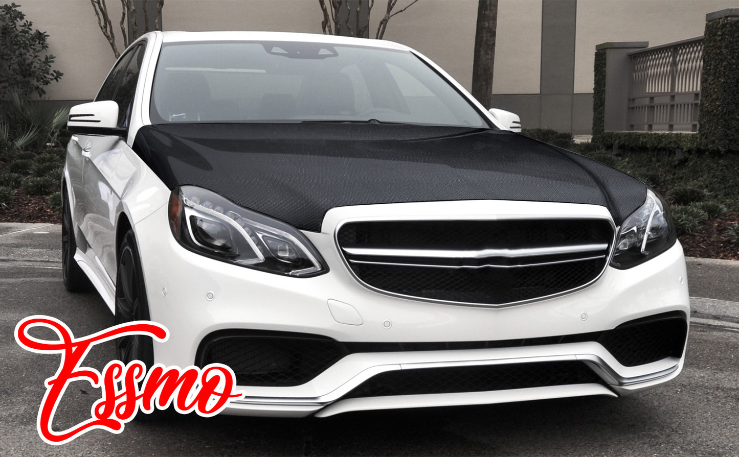 5D Carbon Fiber Low Tack Black Vinyl Wrap