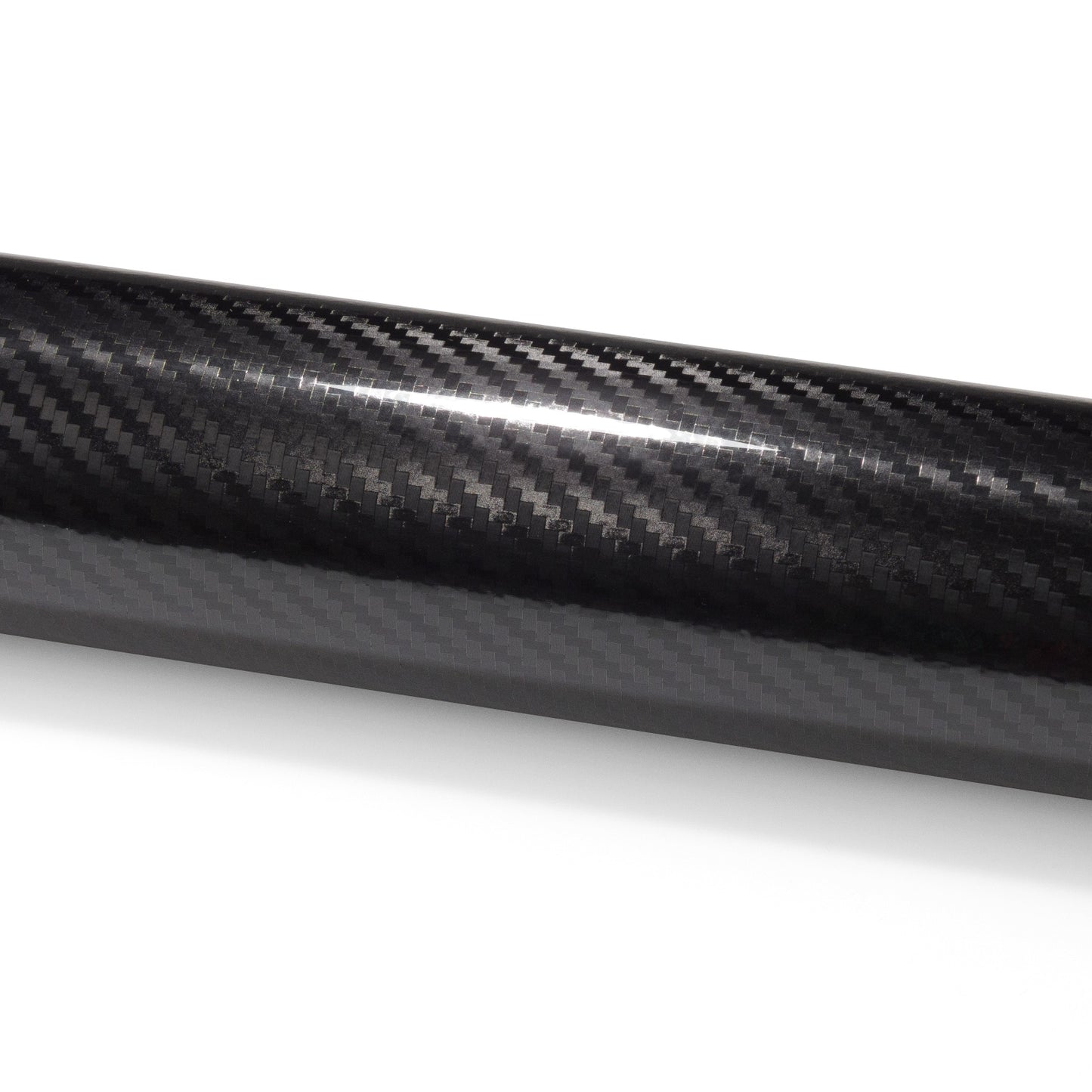 5D Carbon Fiber Low Tack Black Vinyl Wrap