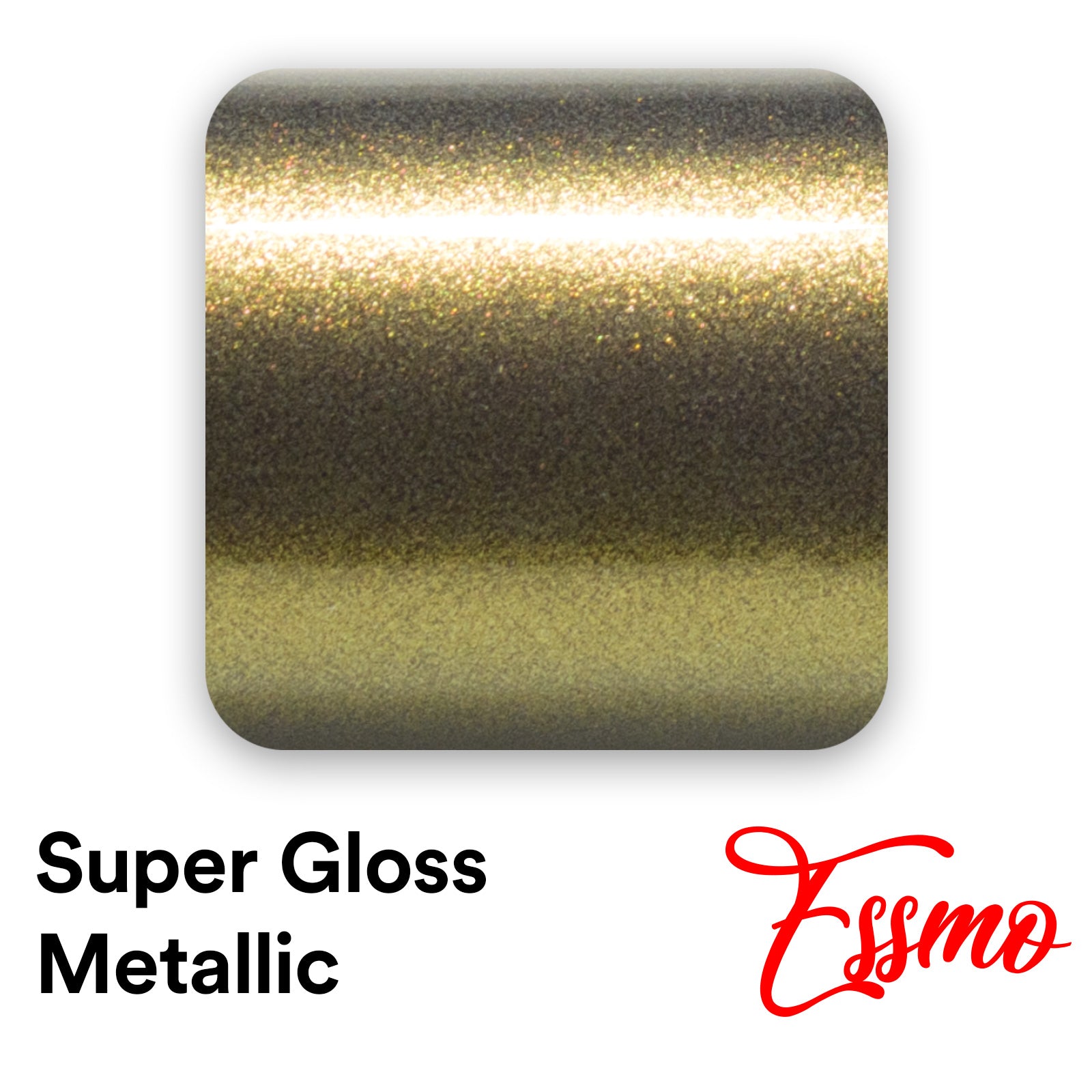 Super Gloss Metallic Bond Gold Vinyl Wrap