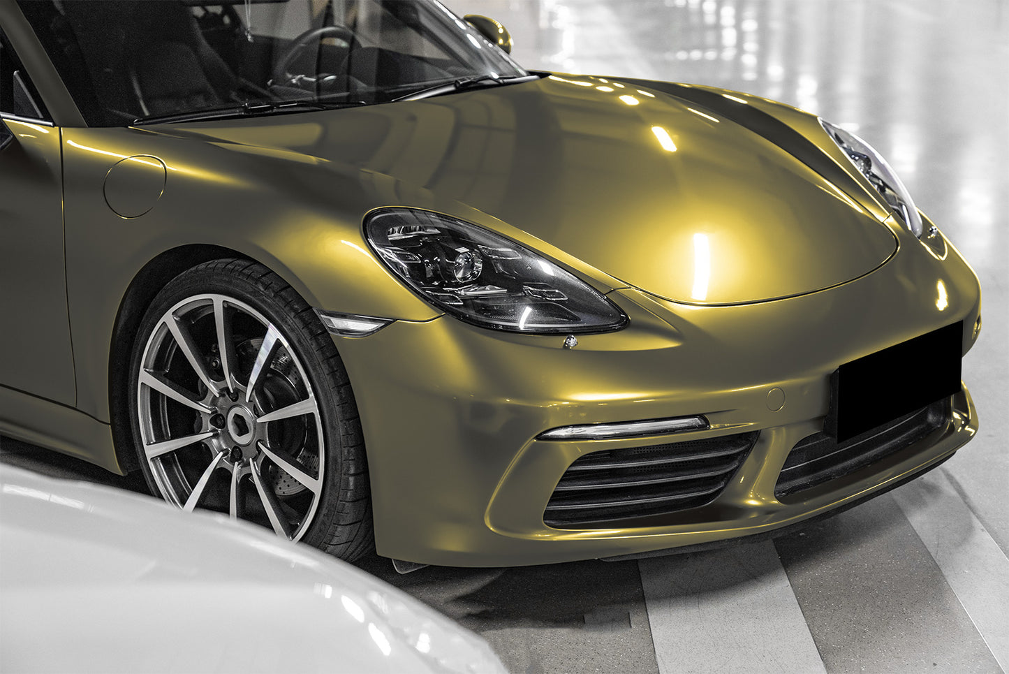 Super Gloss Metallic Bond Gold Vinyl Wrap