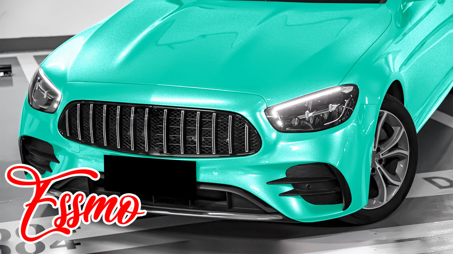 PET Super Gloss Metallic Teal Vinyl Wrap Vinyl Wrap