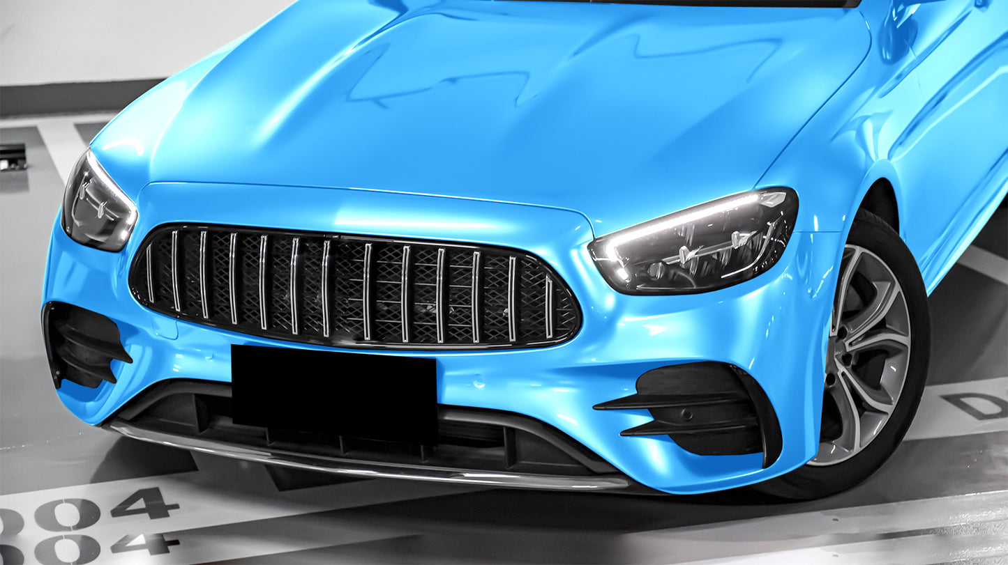 Super Gloss Metallic Ocean Blue Vinyl Wrap