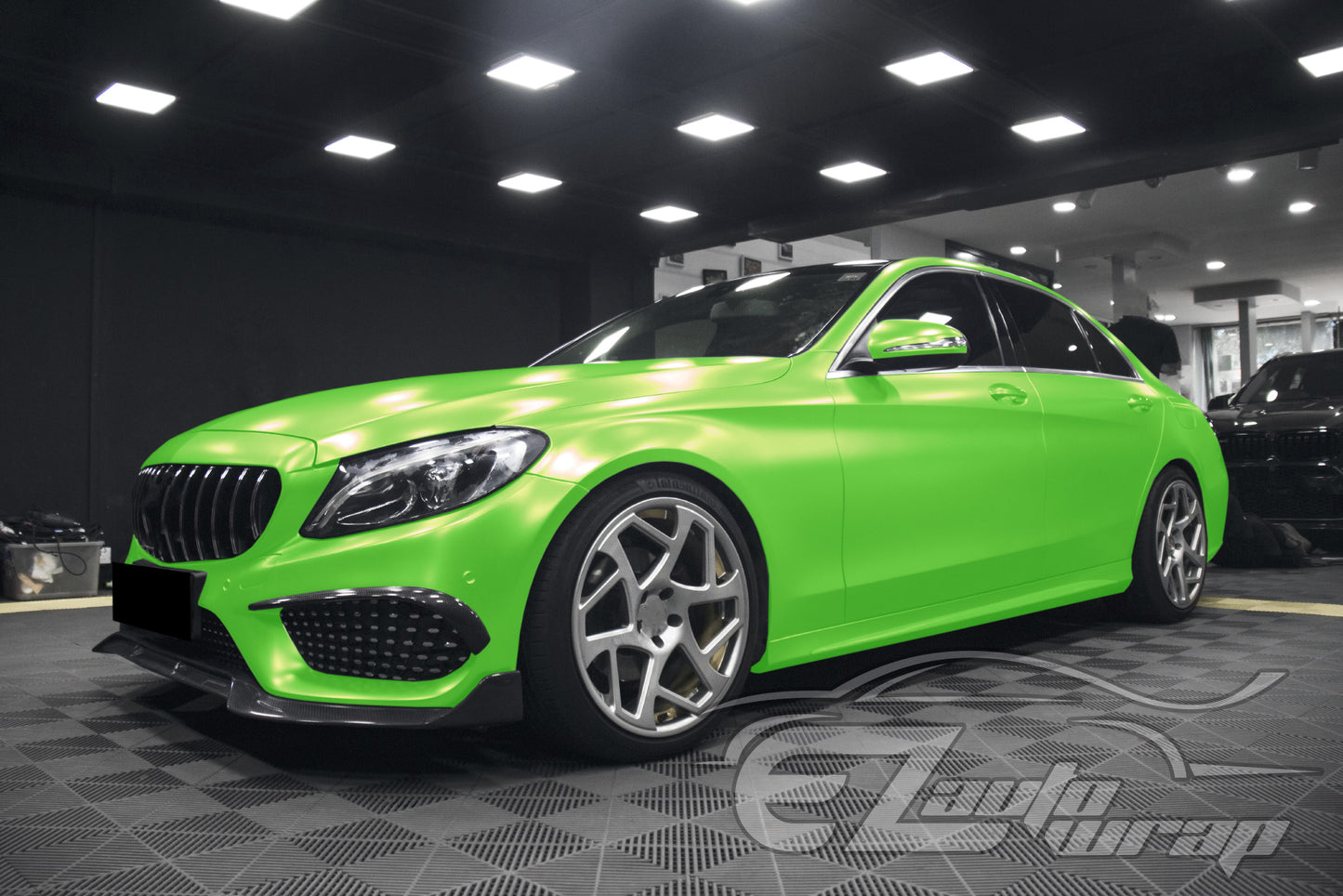 Coral Matte Gold Green Vinyl Wrap
