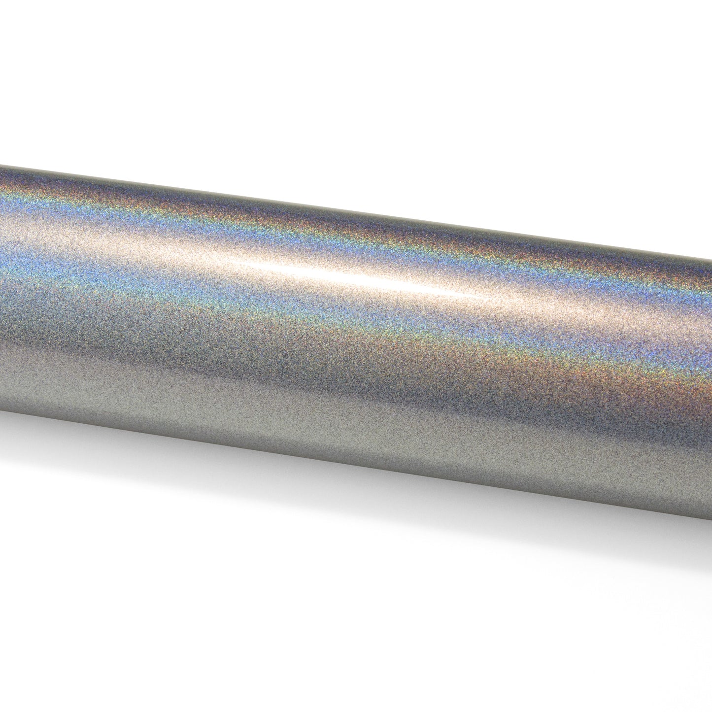 Laser Flip Gloss Silver Vinyl Wrap